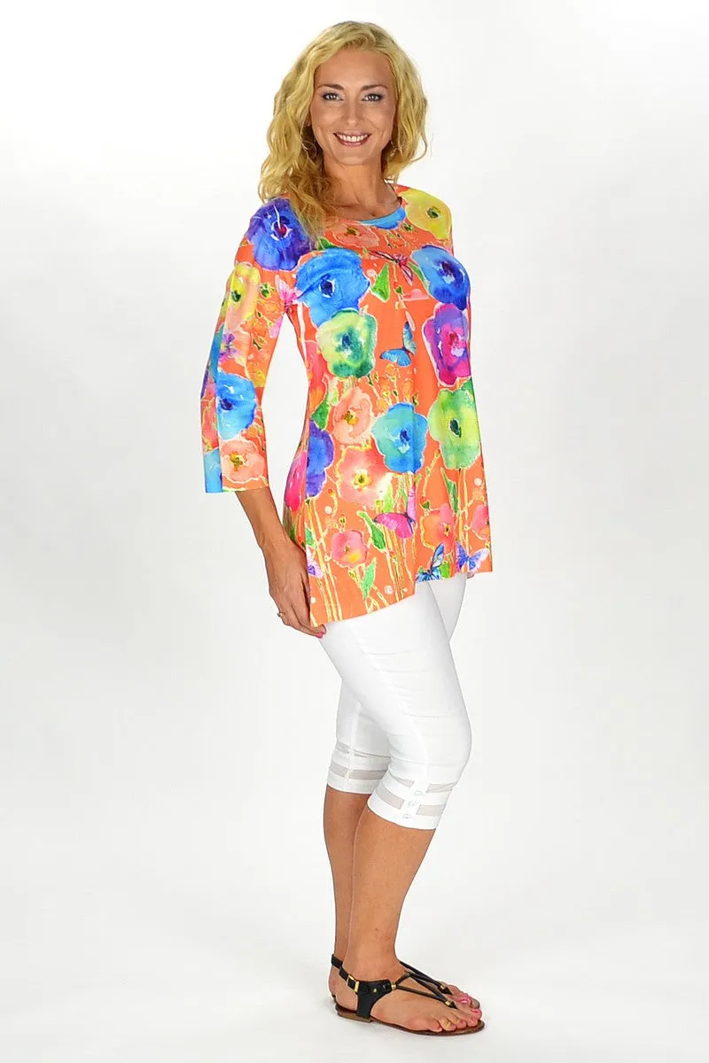 Flowers in Summer Tunic