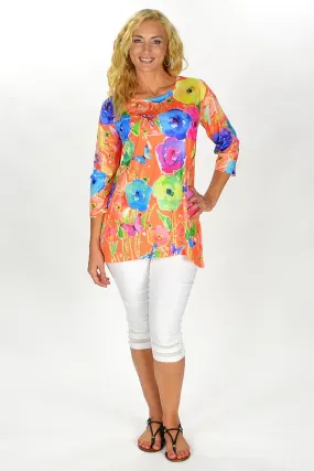 Flowers in Summer Tunic