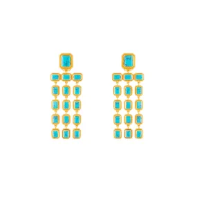 Franny Earrings Turquoise