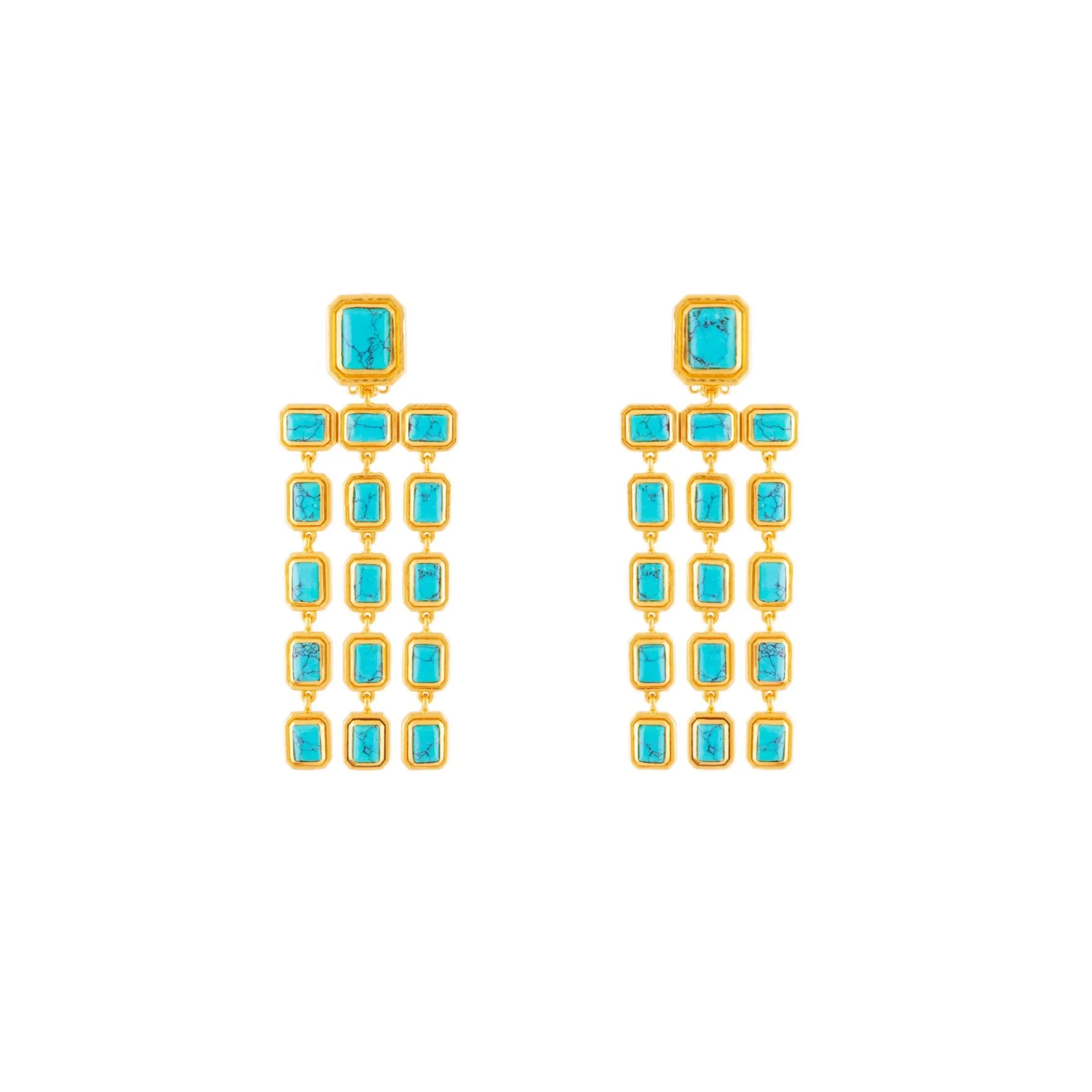 Franny Earrings Turquoise