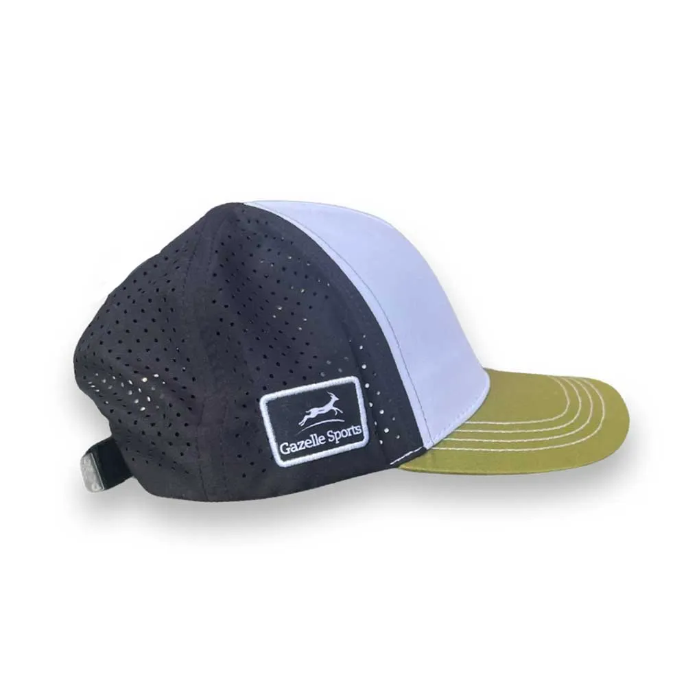 Gazelle Sports Running Trucker - White/Olive/Black