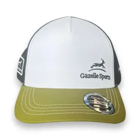 Gazelle Sports Running Trucker - White/Olive/Black