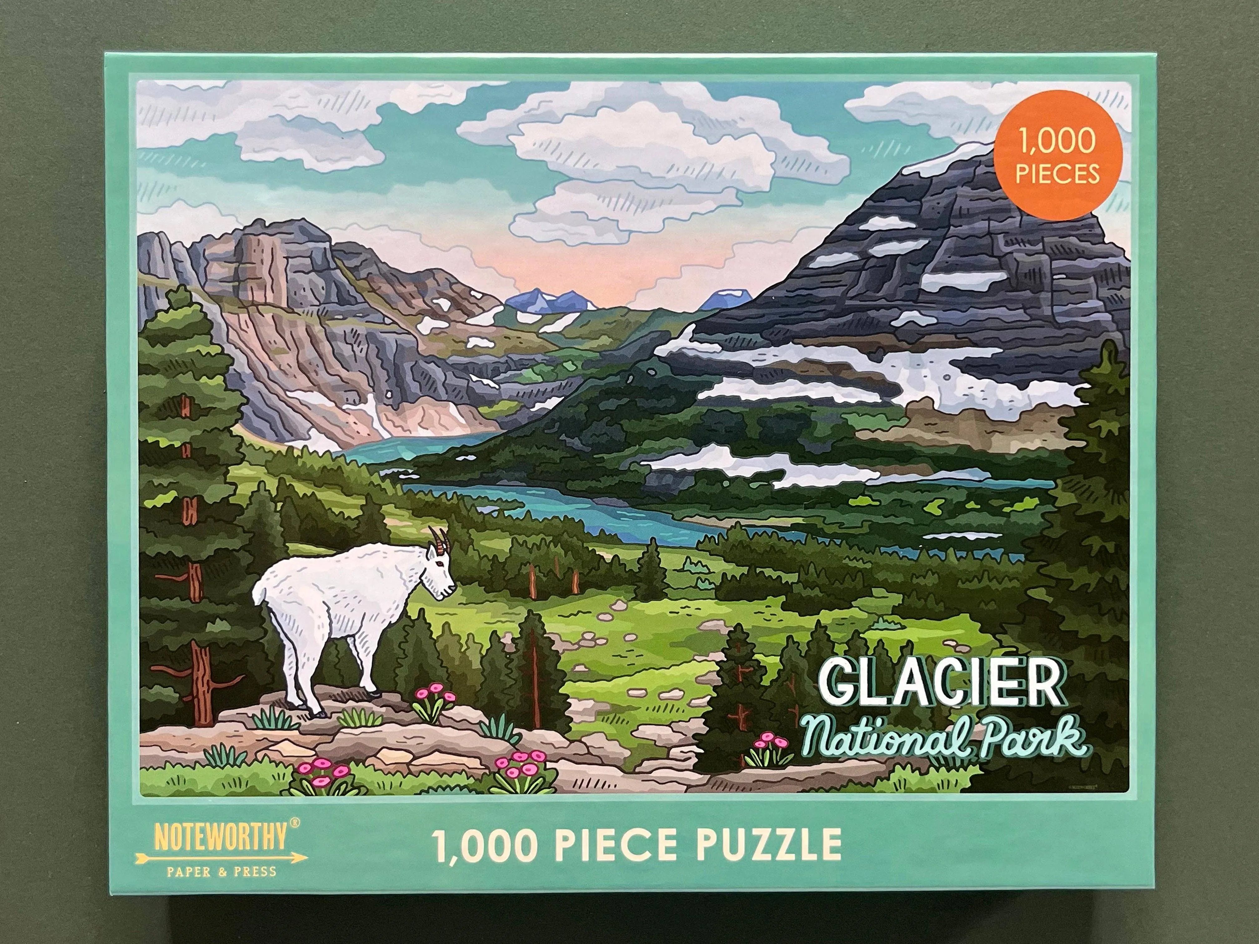 Glacier National Park Puzzle