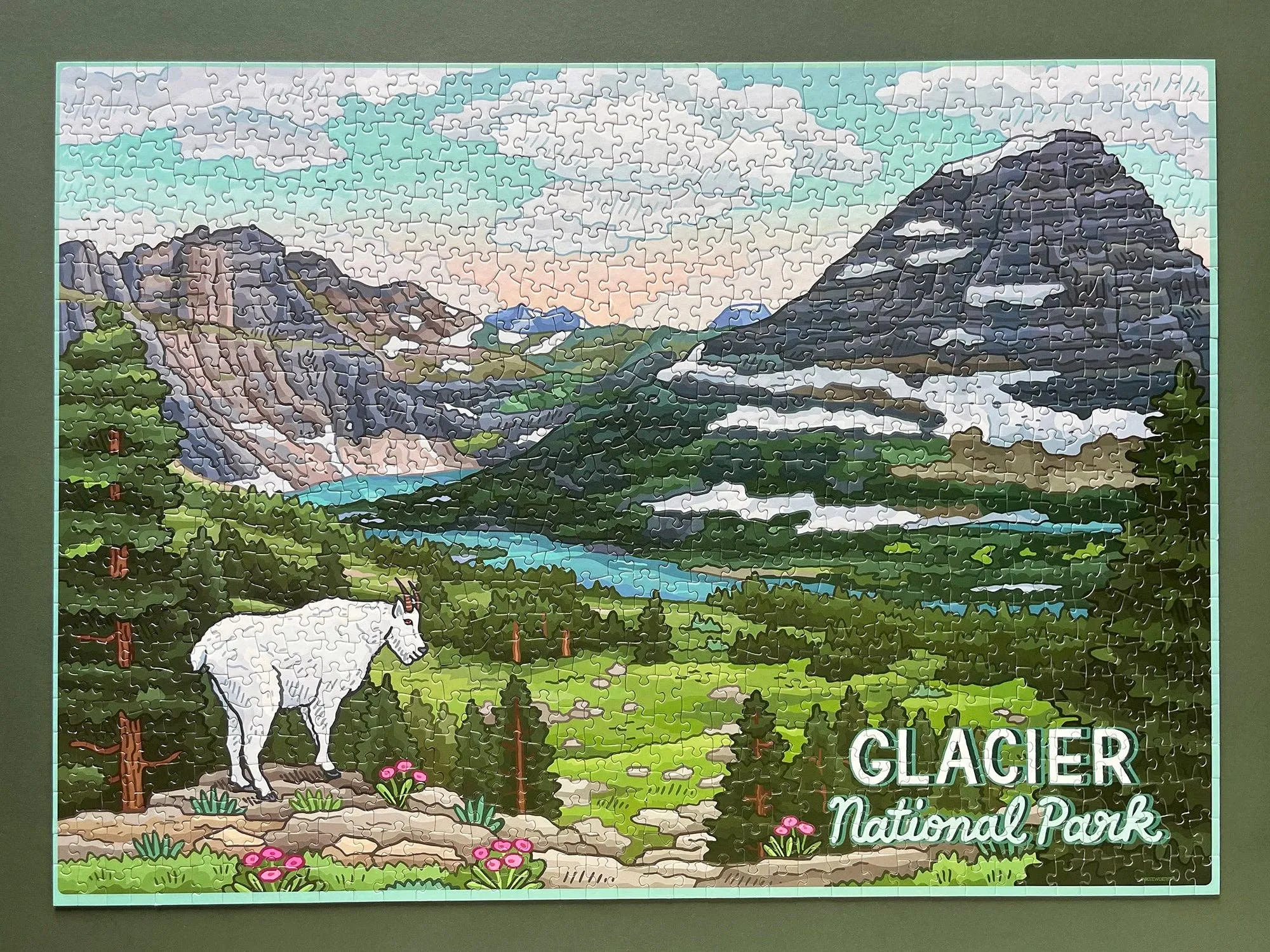 Glacier National Park Puzzle