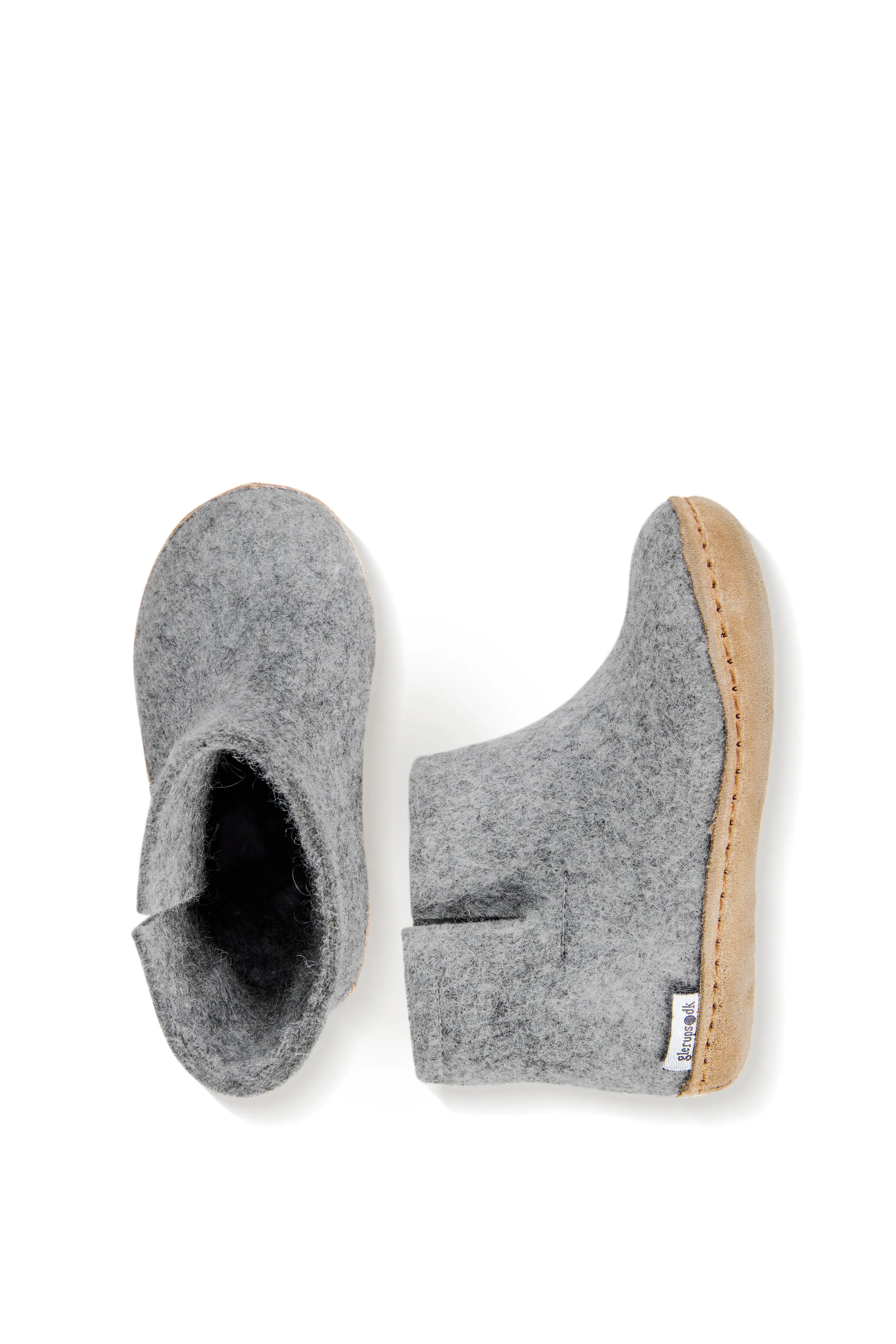 Glerups - Junior Leather Sole Boots - Grey