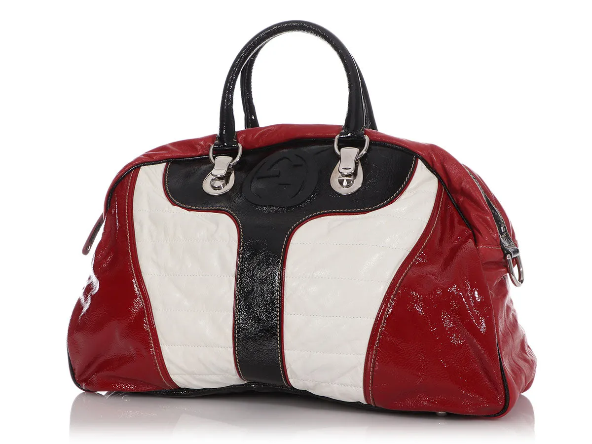 Gucci Snow Glam Bowler Bag