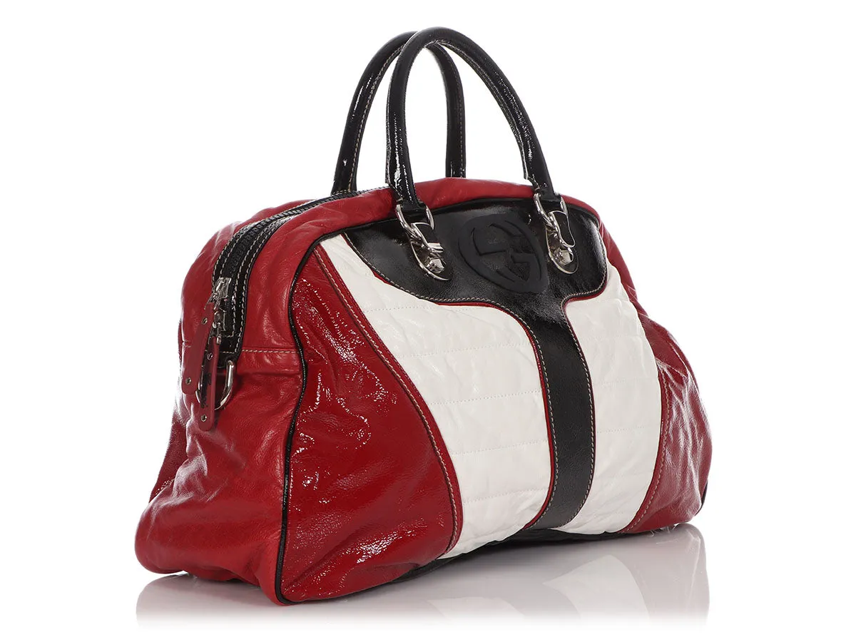 Gucci Snow Glam Bowler Bag