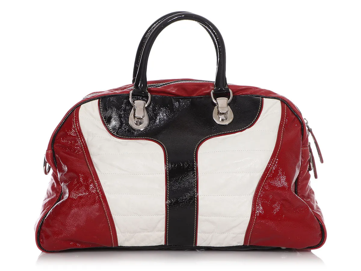 Gucci Snow Glam Bowler Bag