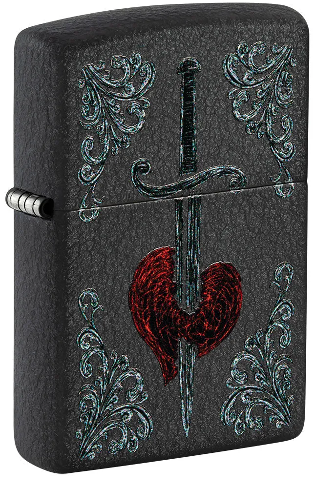 Heart and Dagger Design