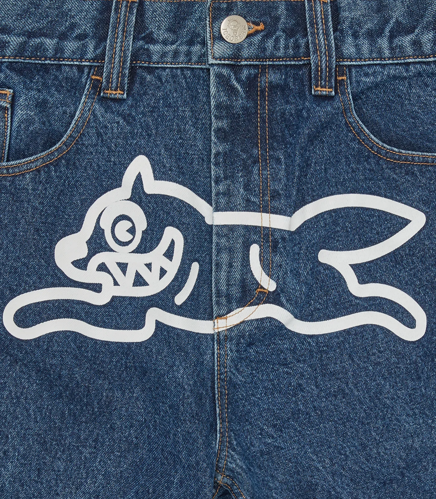 Ice Cream Running Dog Double Scoop Denim Pant