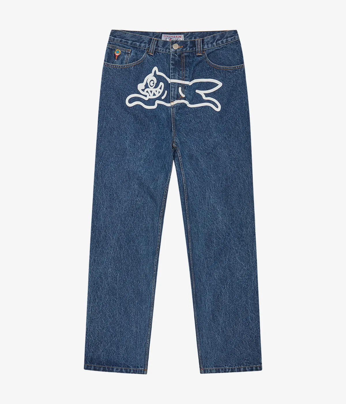 Ice Cream Running Dog Double Scoop Denim Pant