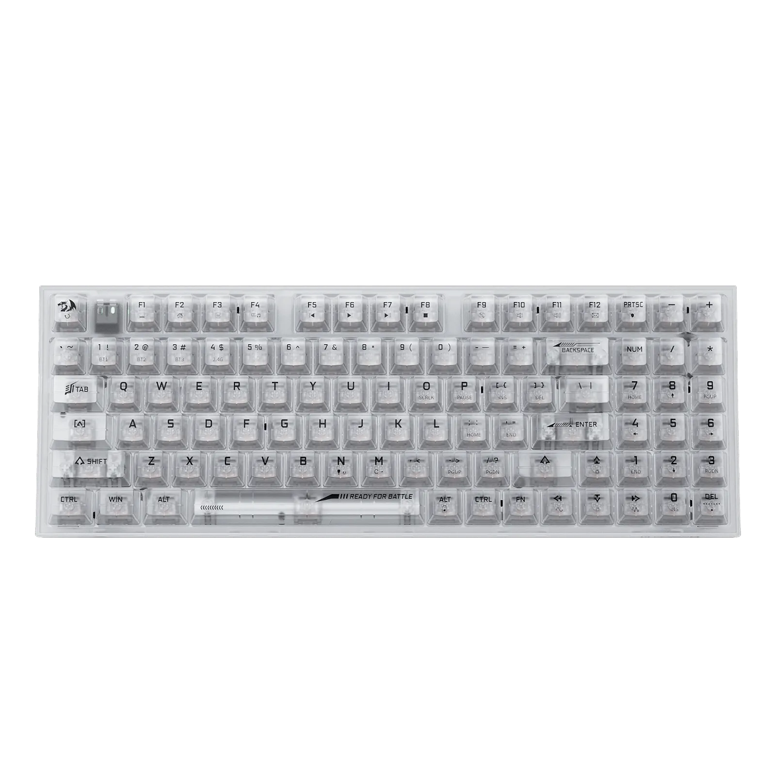 IRELIA K658 PRO 90% Full-Transparent Keyboard