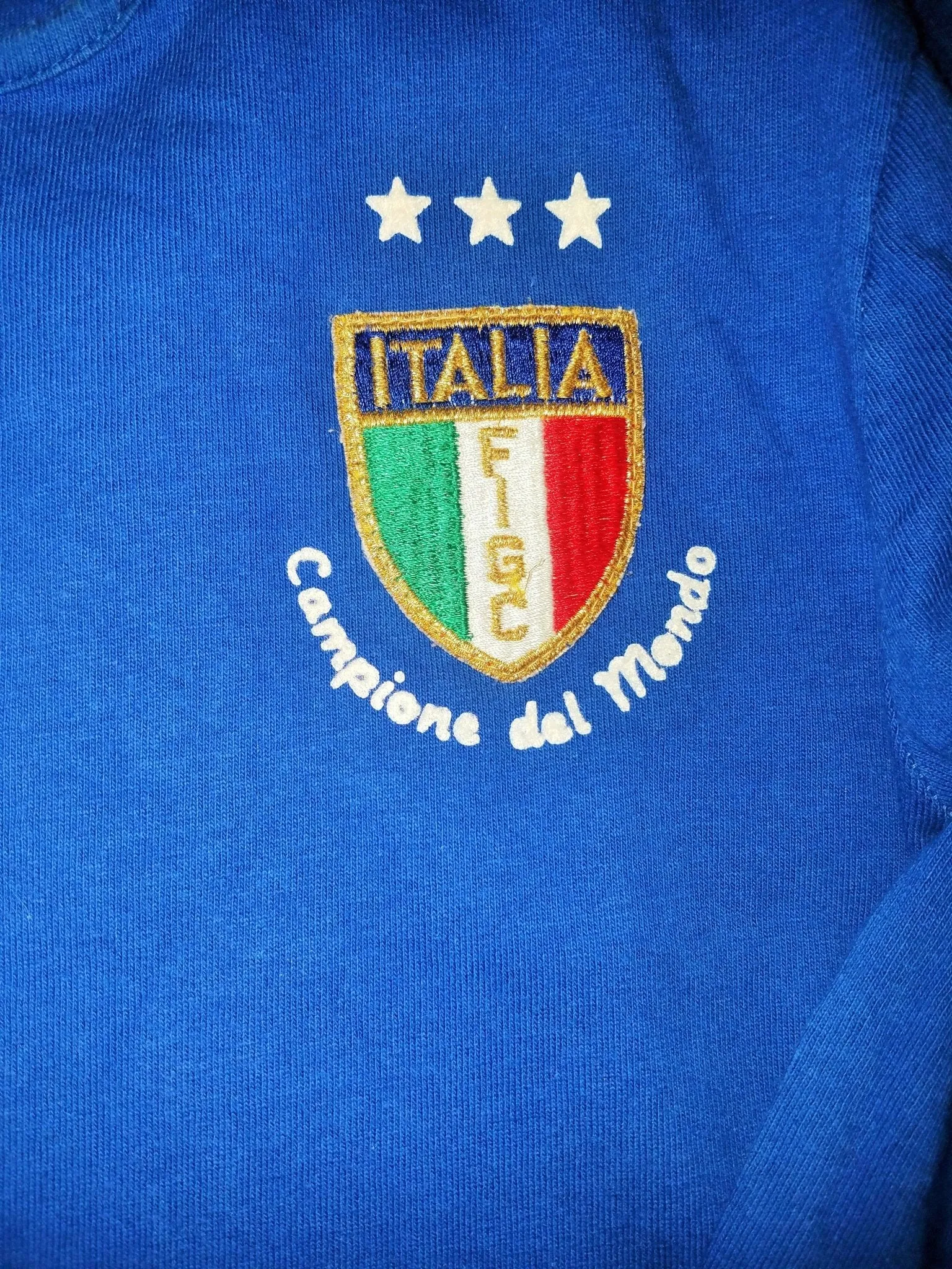 Italy Le Coq Sportif 1982 World Cup Jersey Shirt Trikot Camiseta M