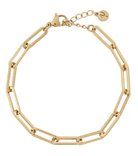 Ivy Chain Bracelet L Gold