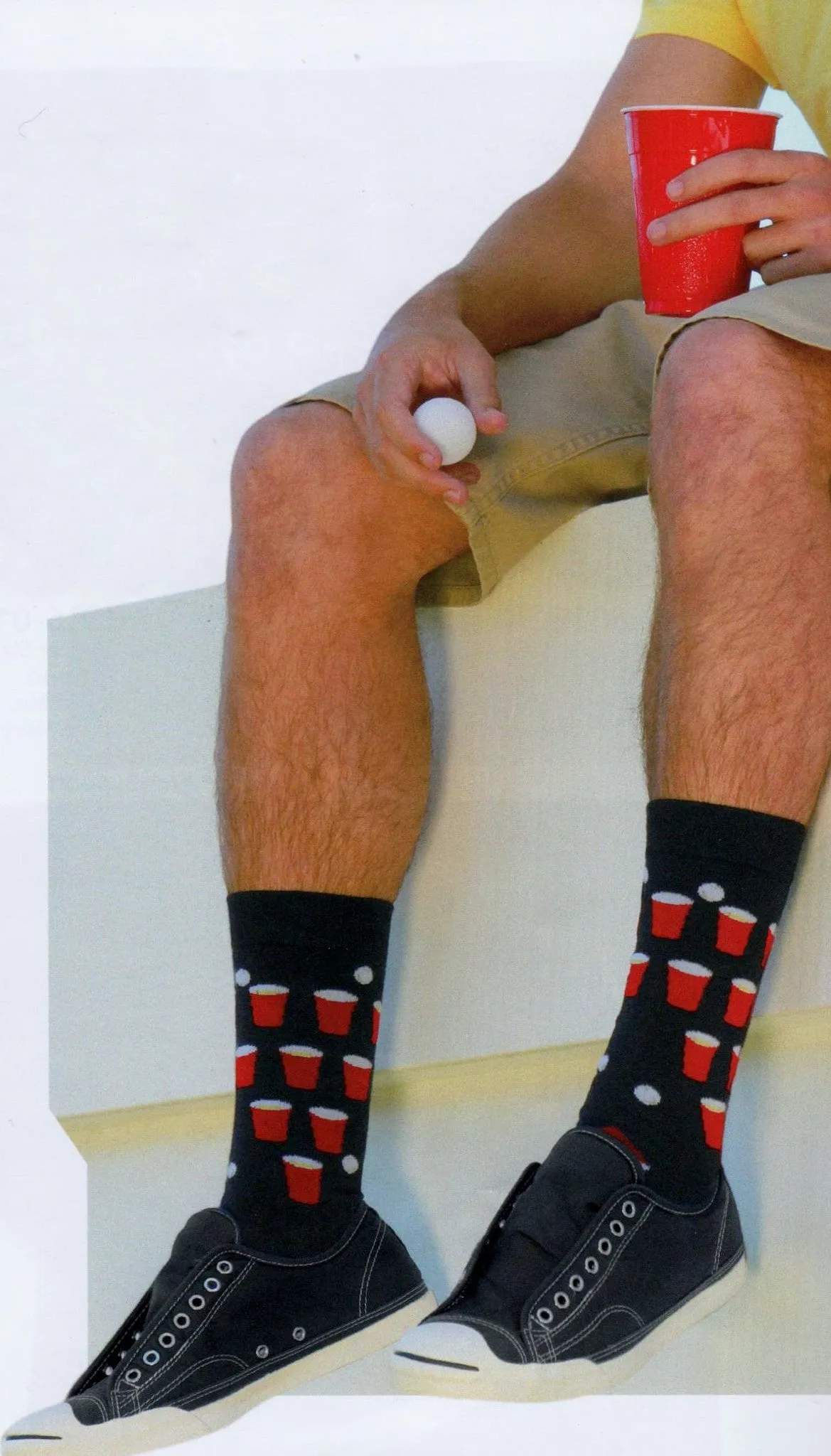 K Bell Beer Pong Socks For Men