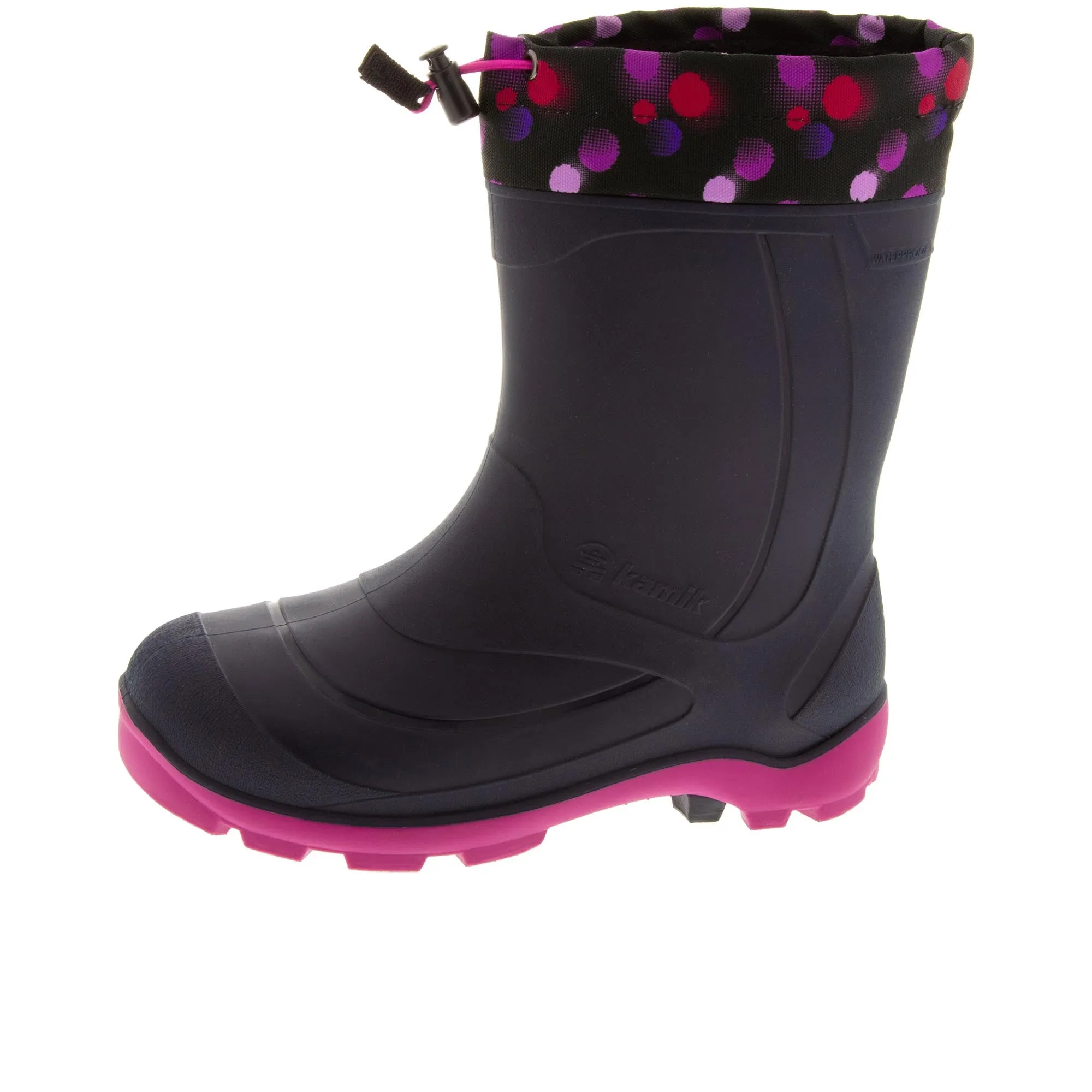 Kamik Childrens Snobuster 2 Navy Magenta