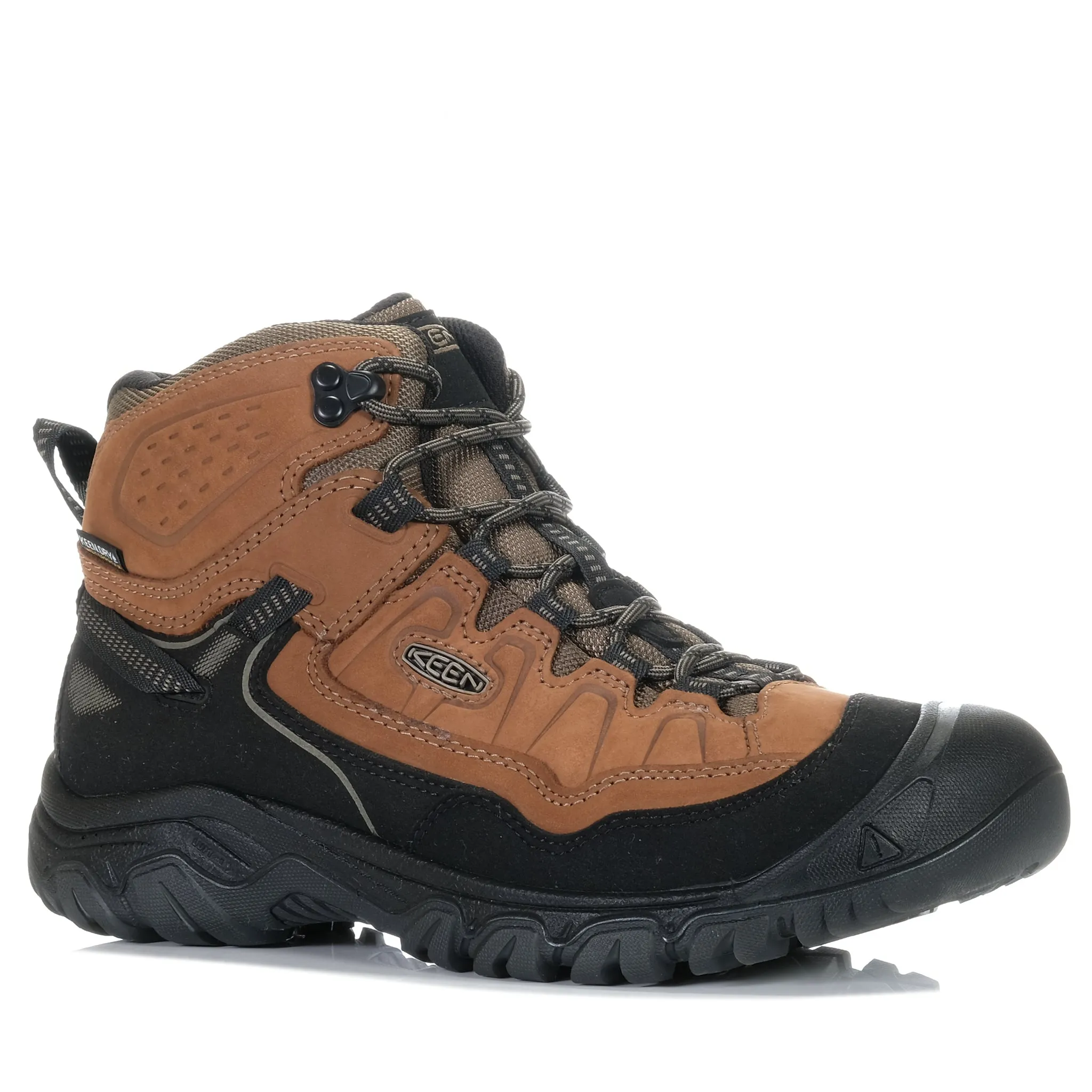 Keen Men's Targhee IV Mid Waterproof Bison/Black