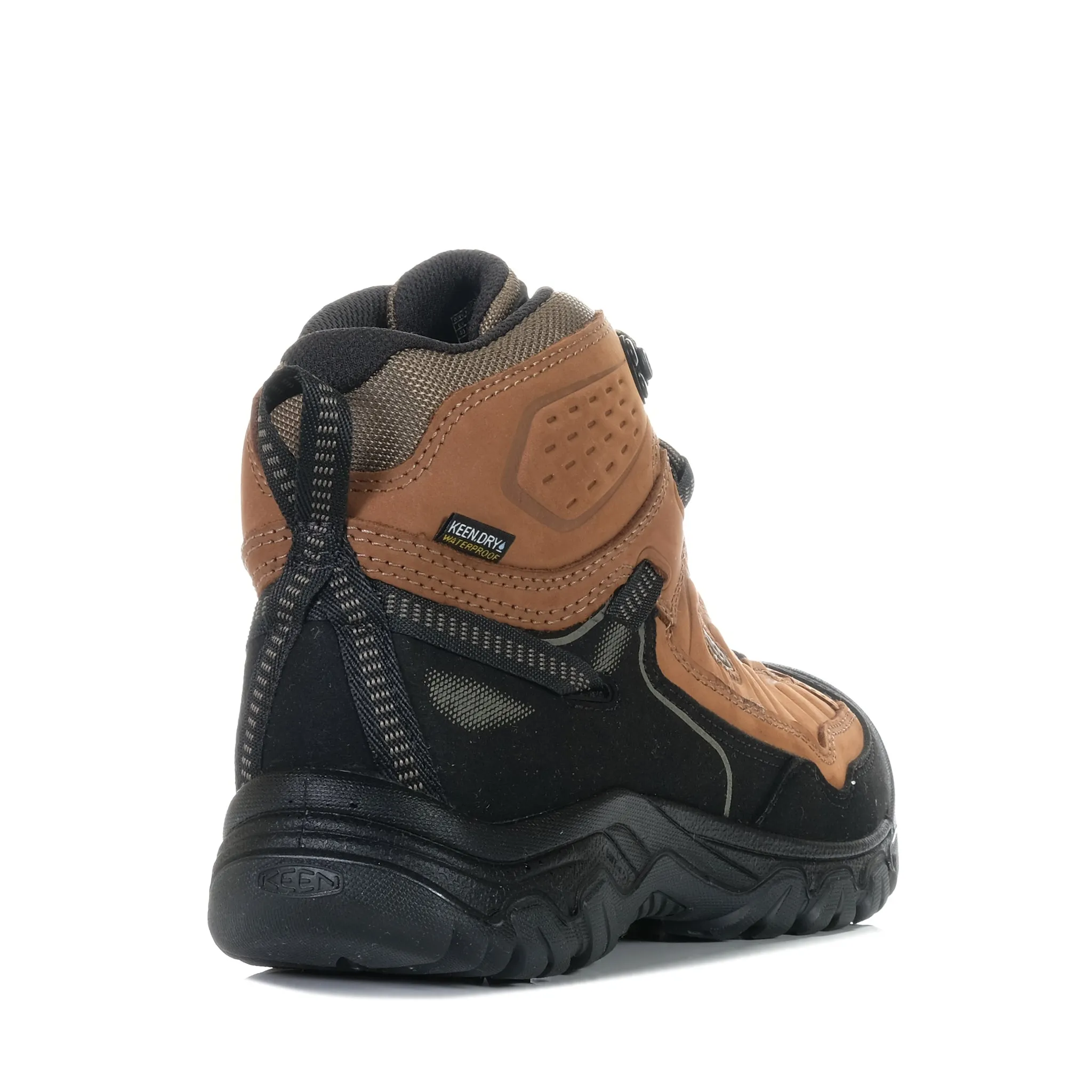 Keen Men's Targhee IV Mid Waterproof Bison/Black