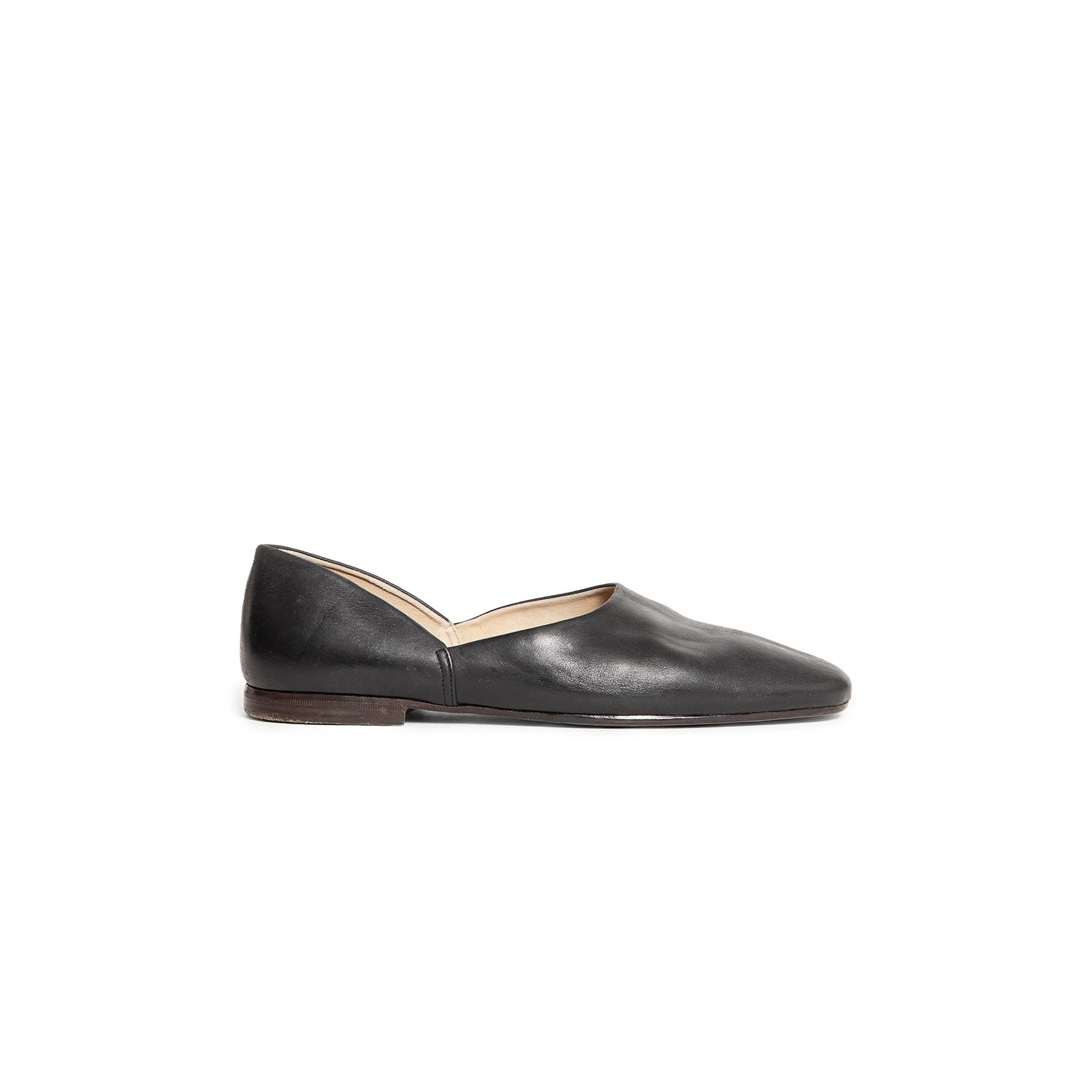 MAISON MARGIELA MAN BLACK LOAFERS & FLATS