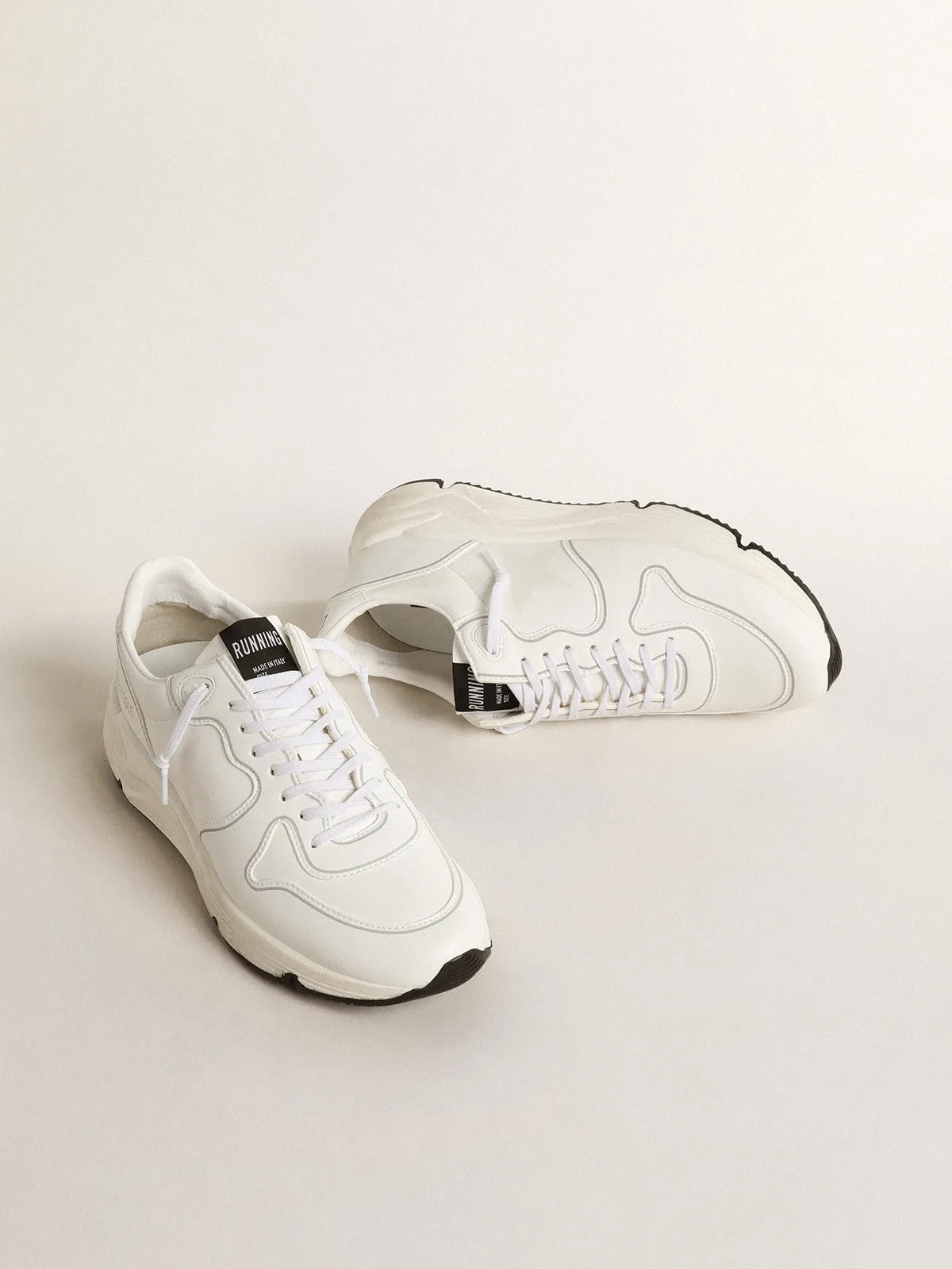 Men’s bio-based Running Sole with white star and heel tab