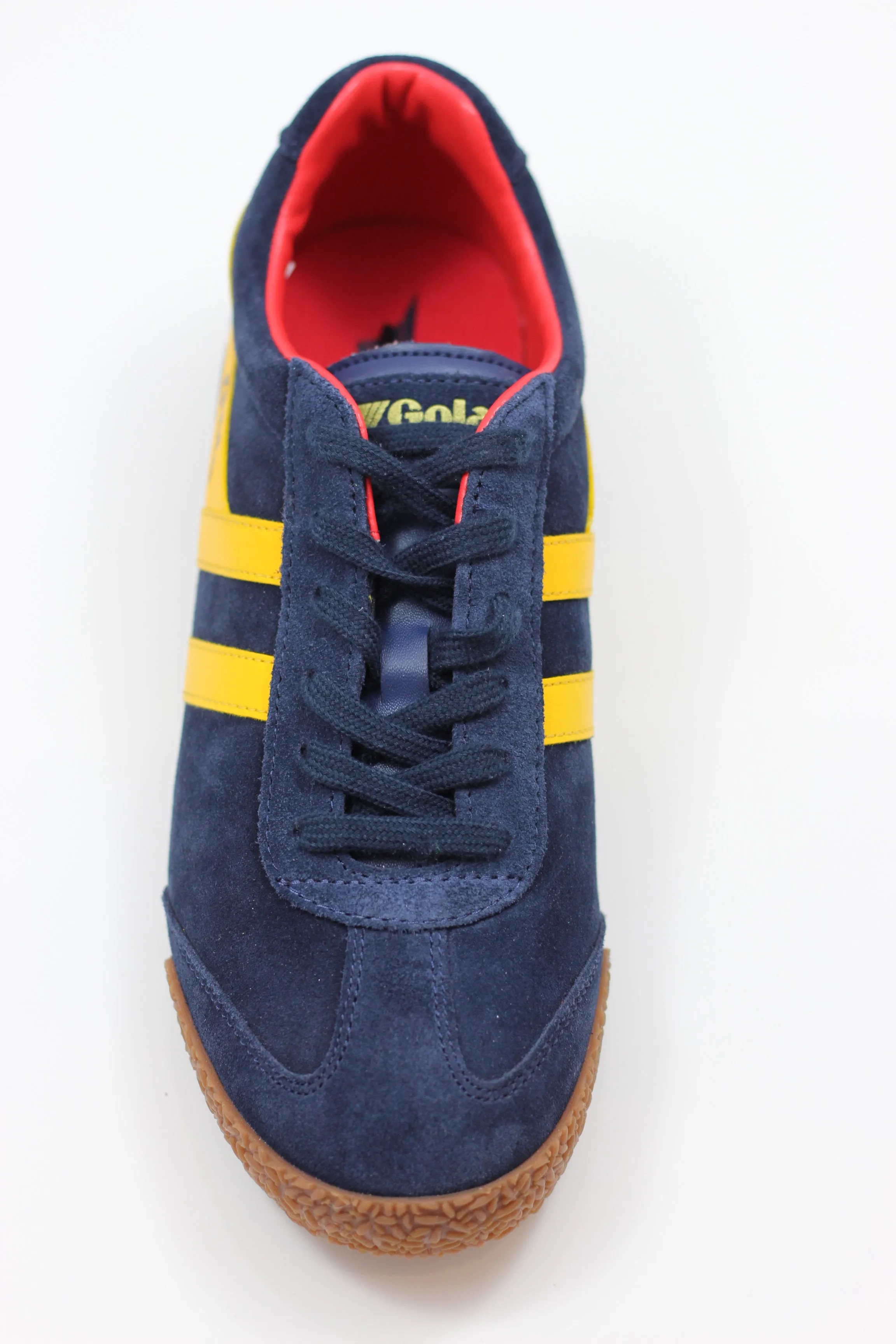 Men's Harrier Sneaker - Navy/Sun/Red Suede/Leather