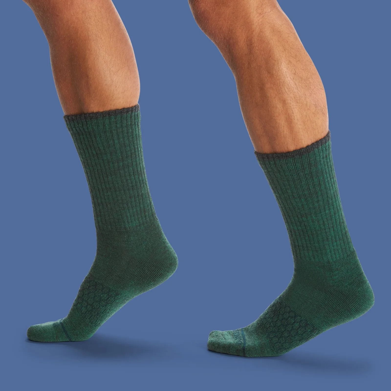 Men's Merino Wool Calf Sock 8-Pack