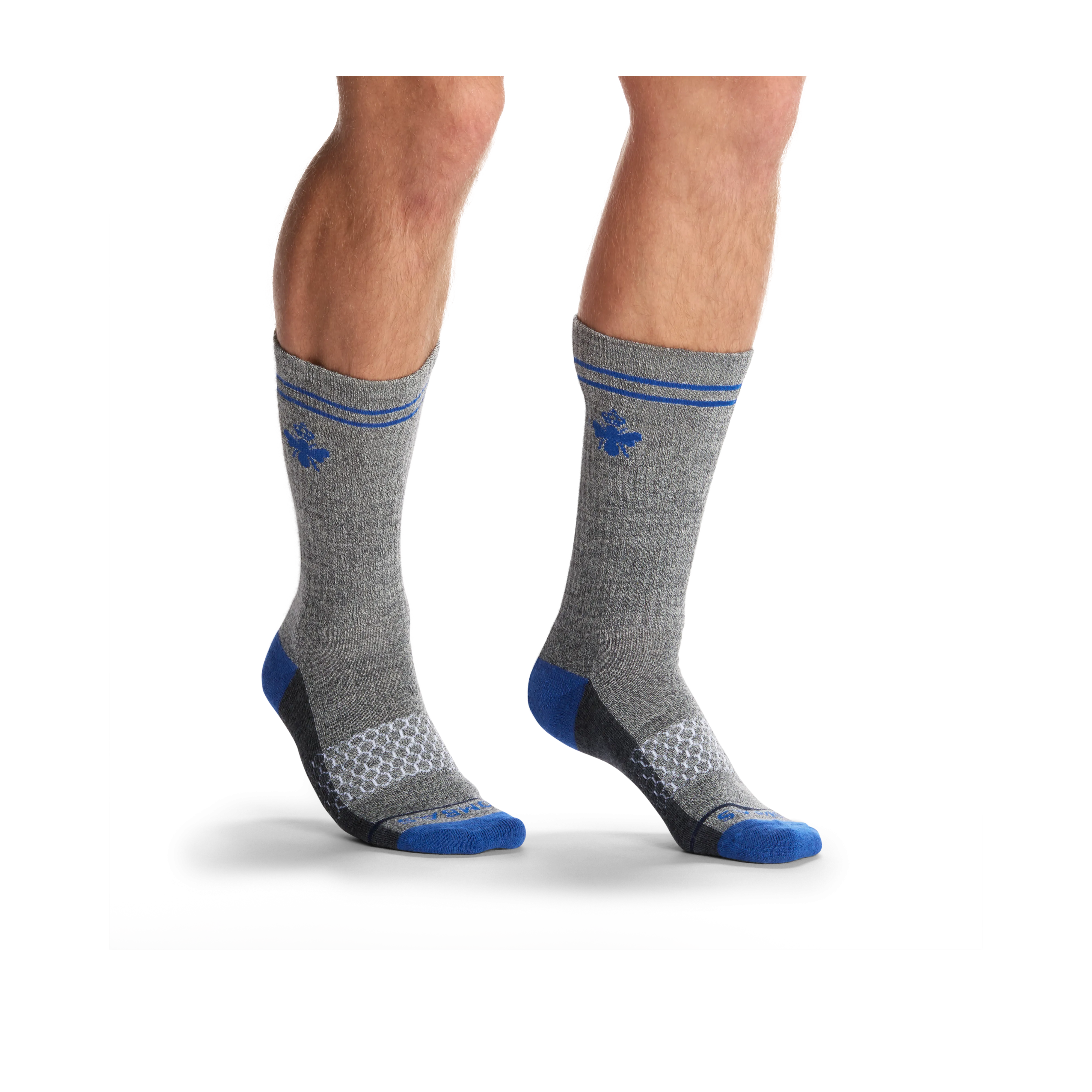 Men's Merino Wool Calf Sock 8-Pack