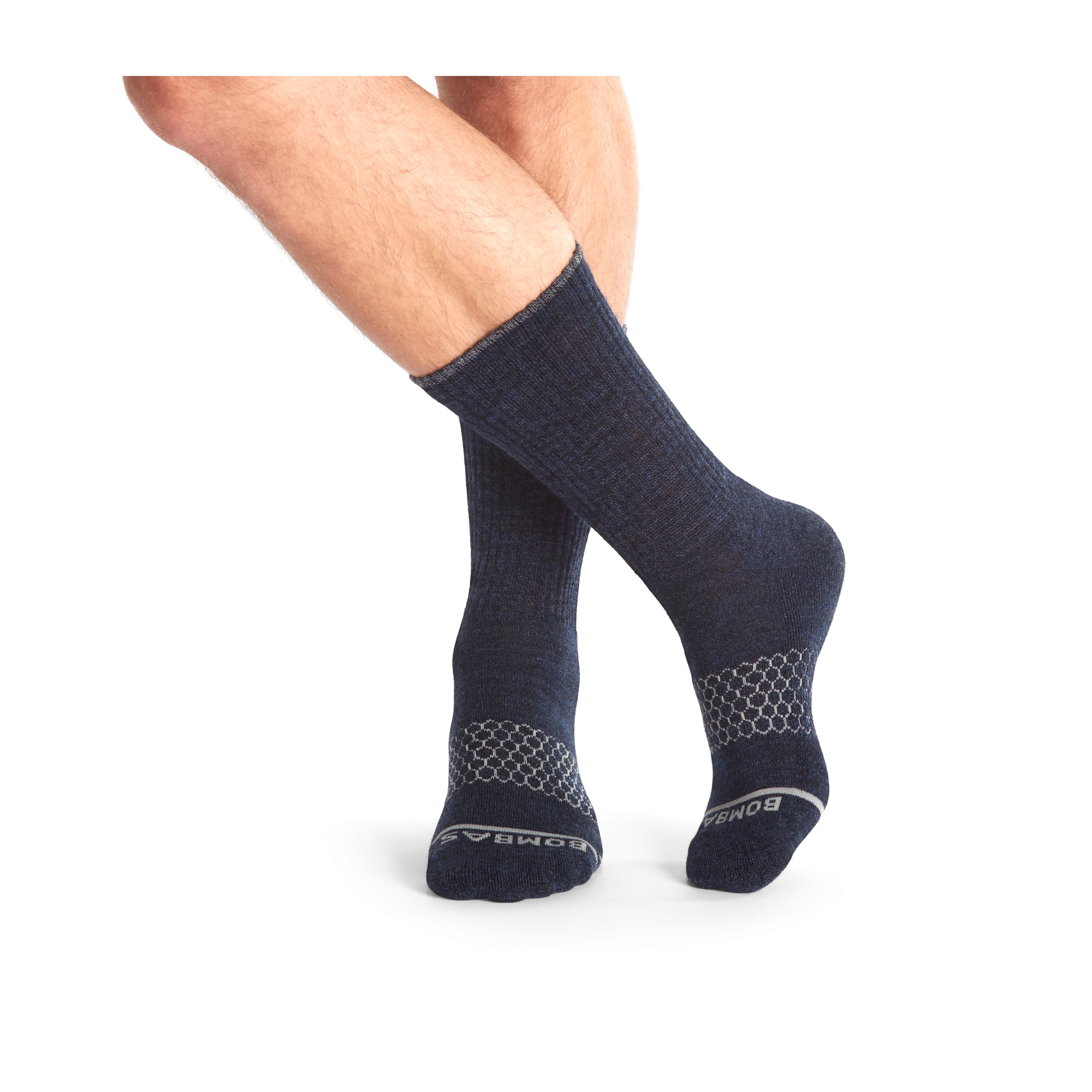 Men's Merino Wool Calf Sock 8-Pack