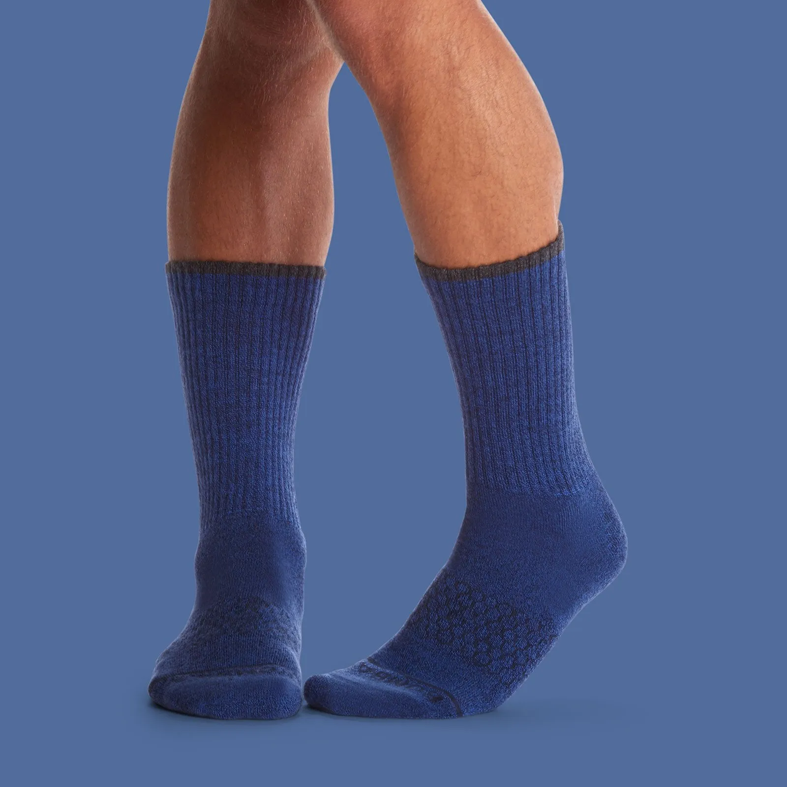 Men's Merino Wool Calf Sock 8-Pack