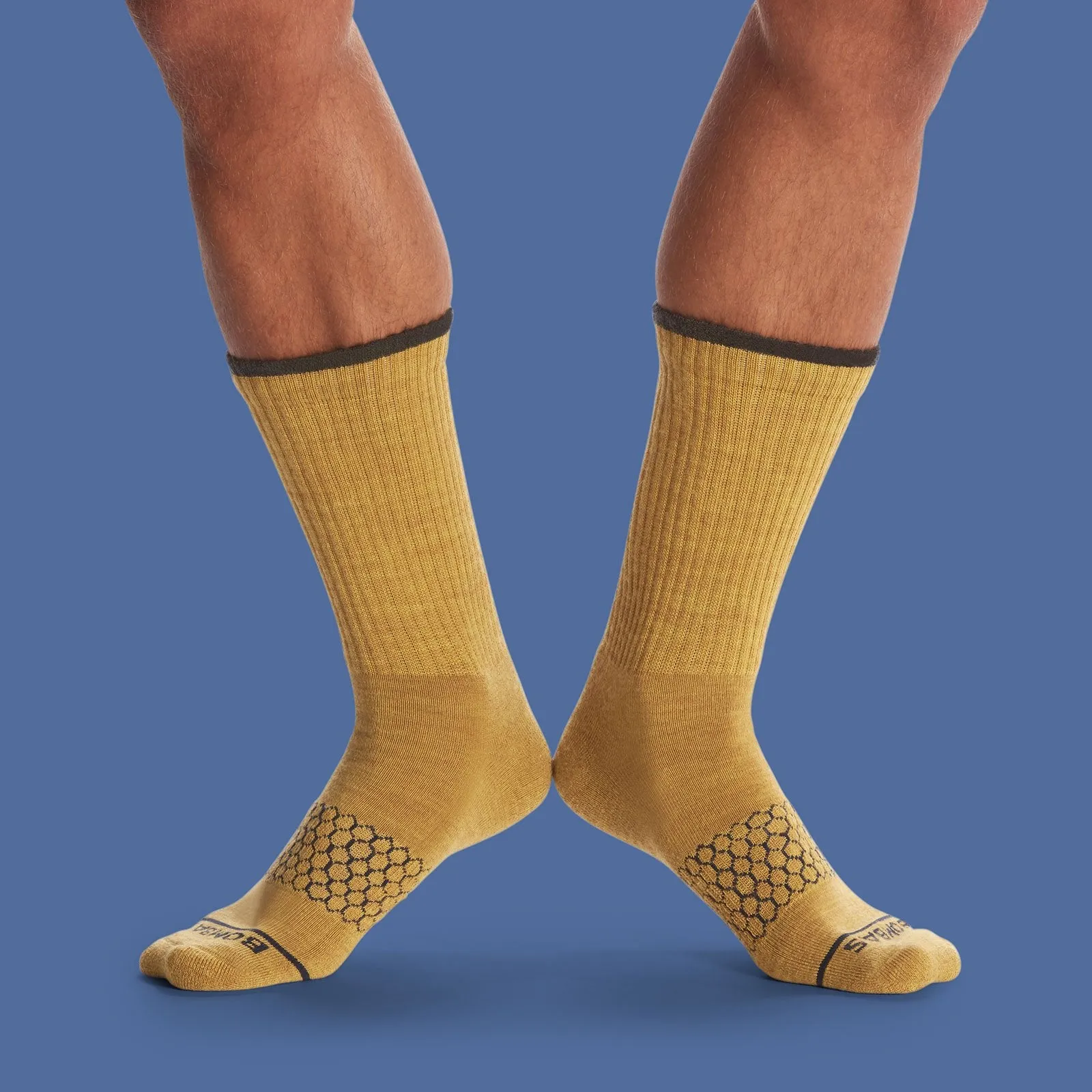 Men's Merino Wool Calf Sock 8-Pack