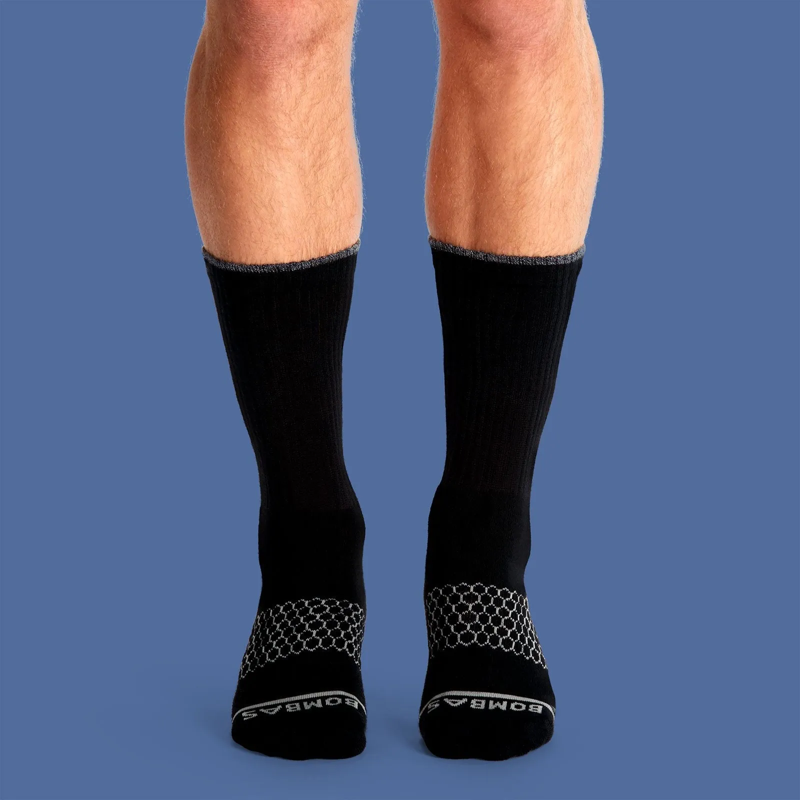 Men's Merino Wool Calf Sock 8-Pack