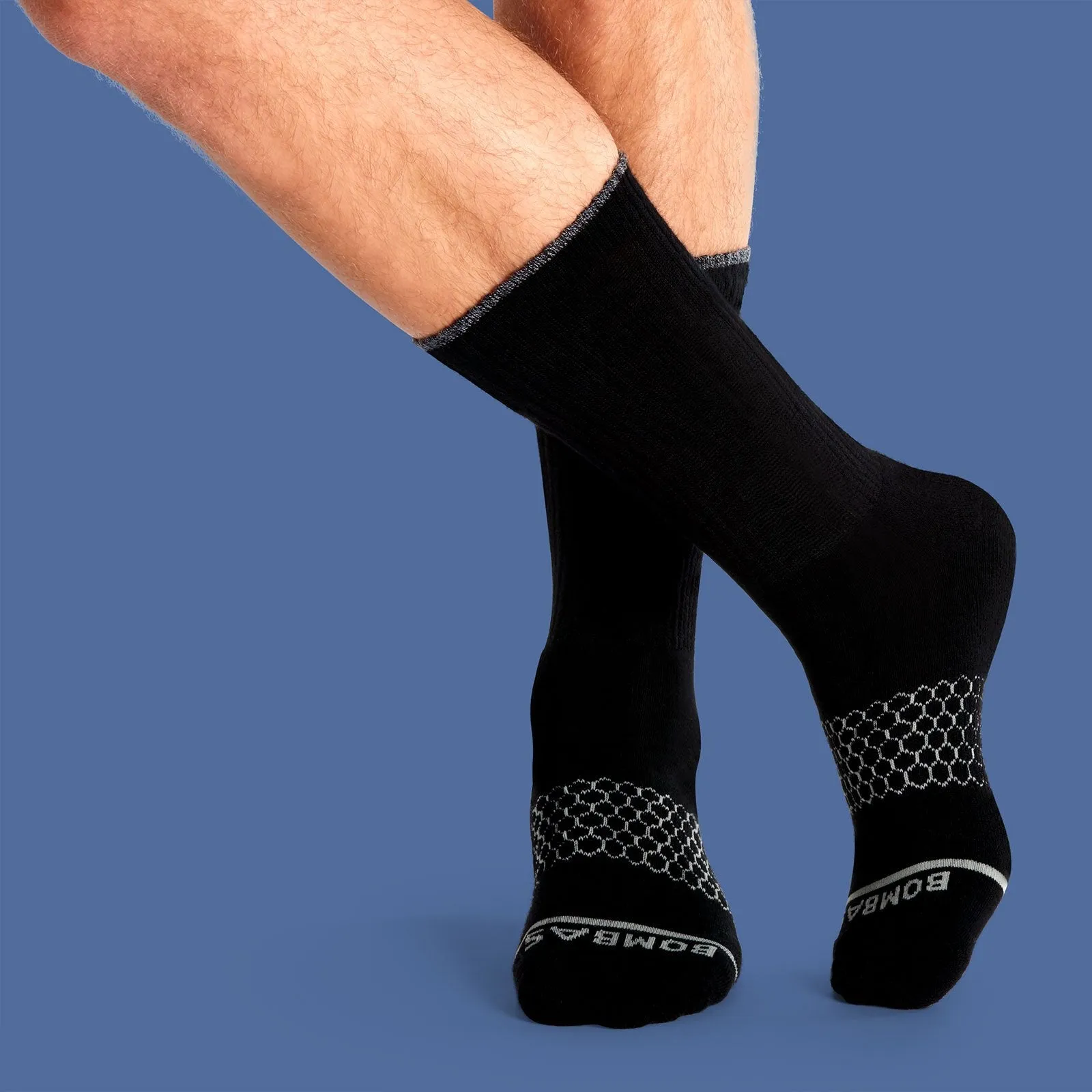 Men's Merino Wool Calf Sock 8-Pack