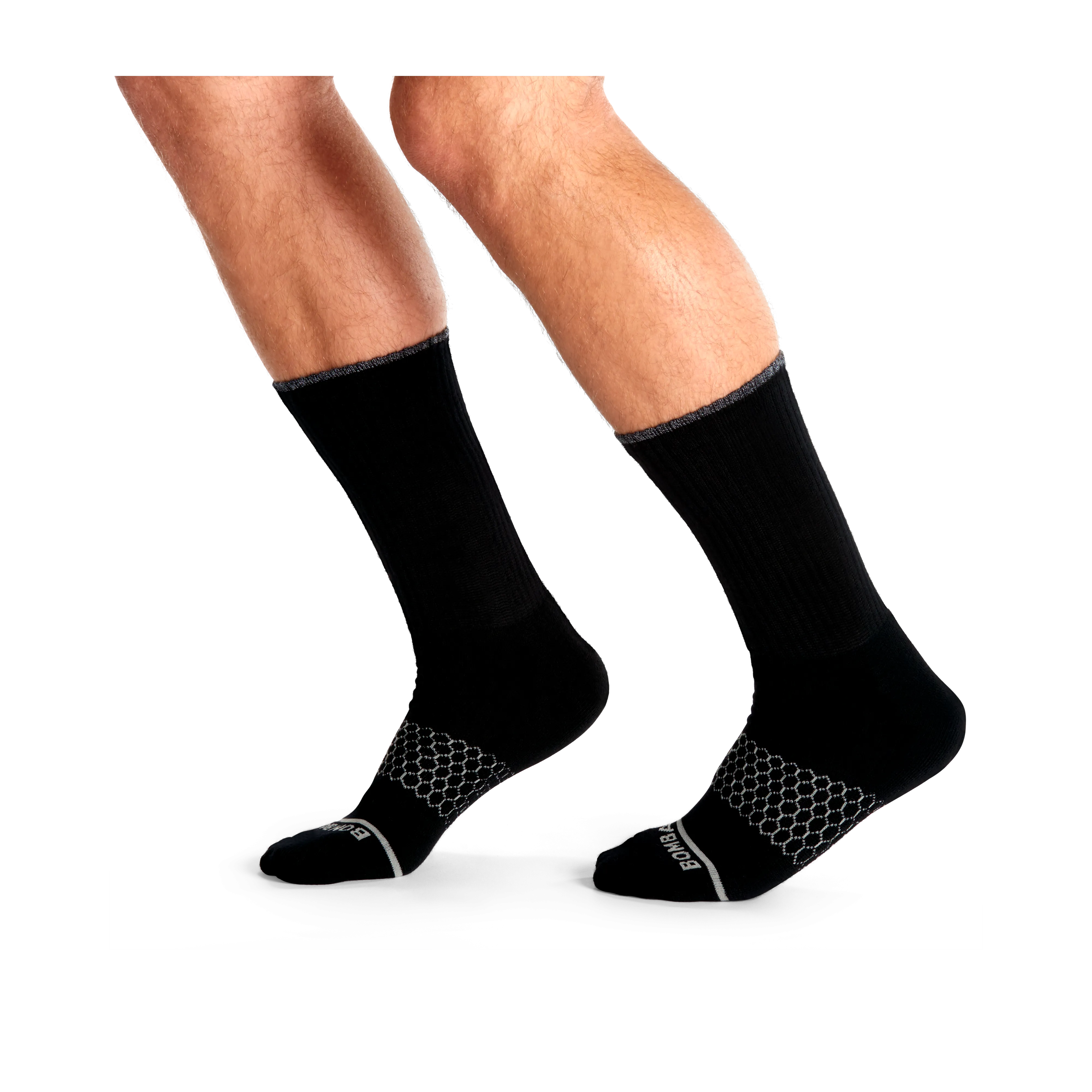 Men's Merino Wool Calf Sock 8-Pack