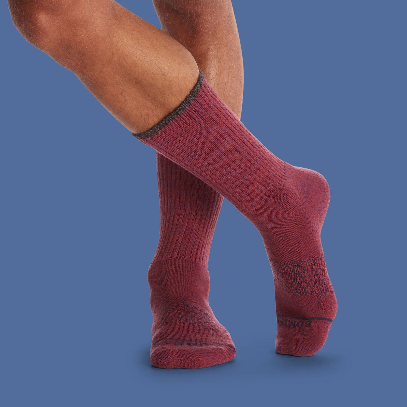 Men's Merino Wool Calf Sock 8-Pack