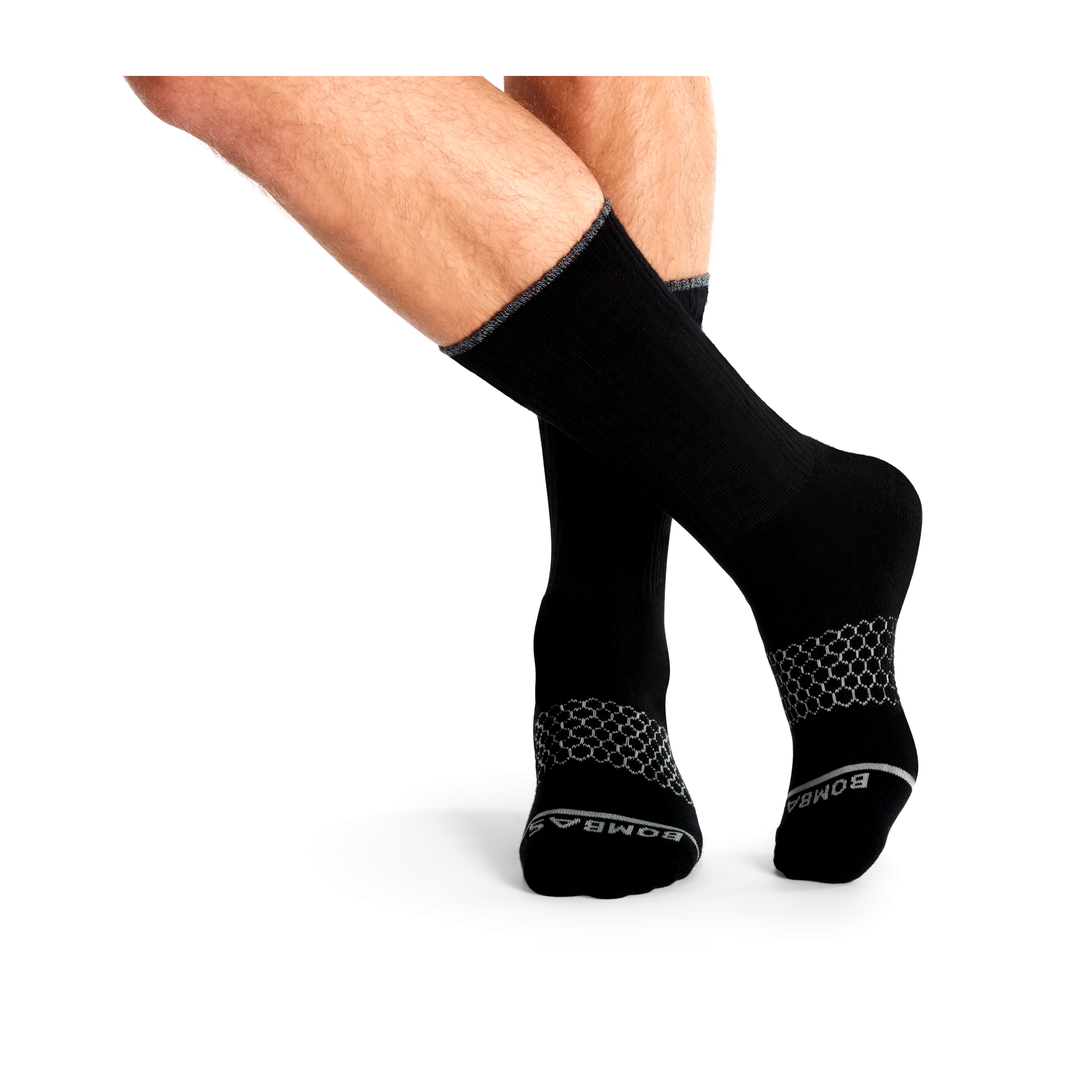 Men's Merino Wool Calf Sock 8-Pack