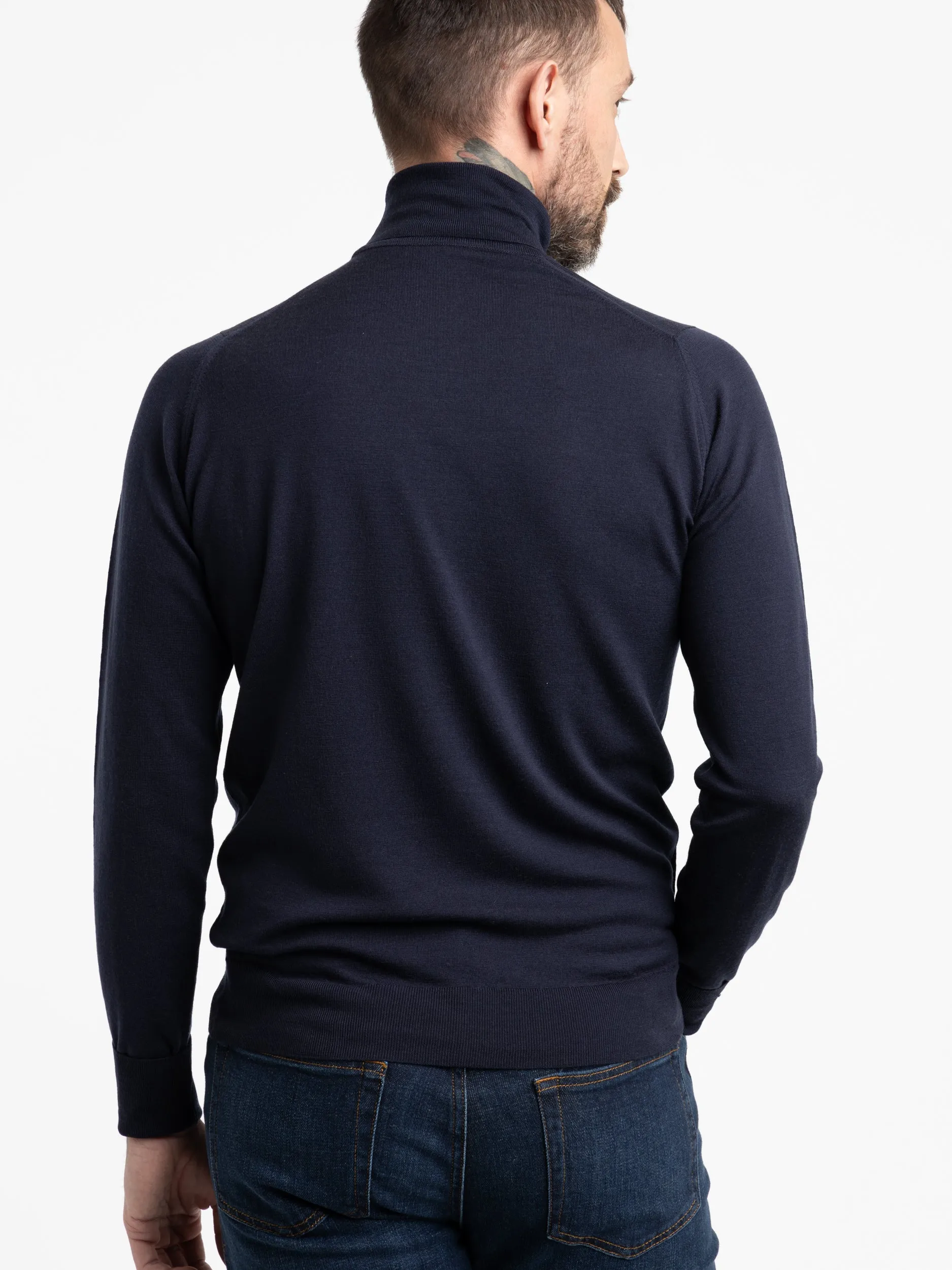 Midnight Richards Extra-Fine Merino Wool Sweater