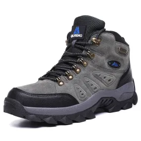 Montana Mountains Men's Hiking Boots - Grey