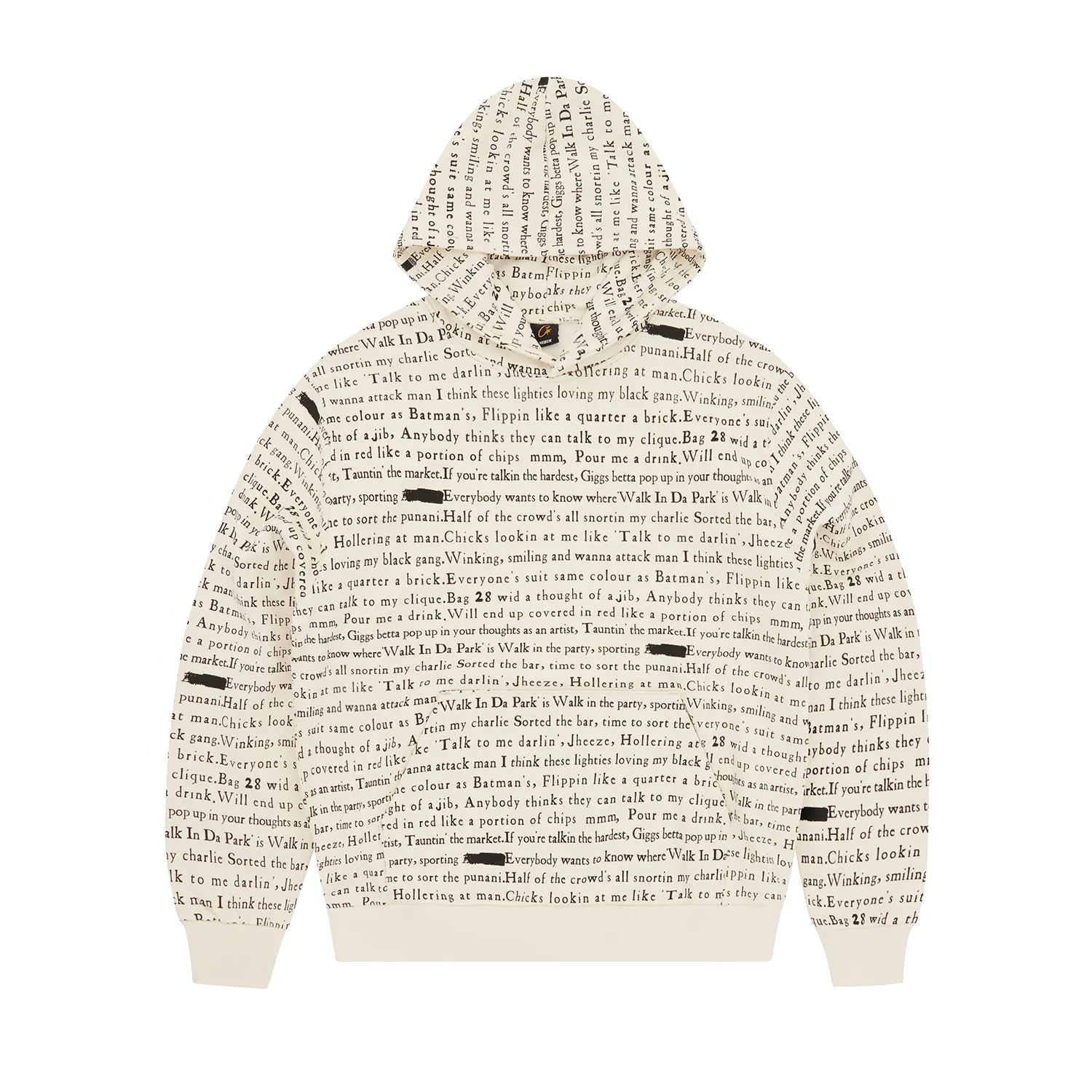 NATIONAL ANTHEM HOODIE [NATURAL]