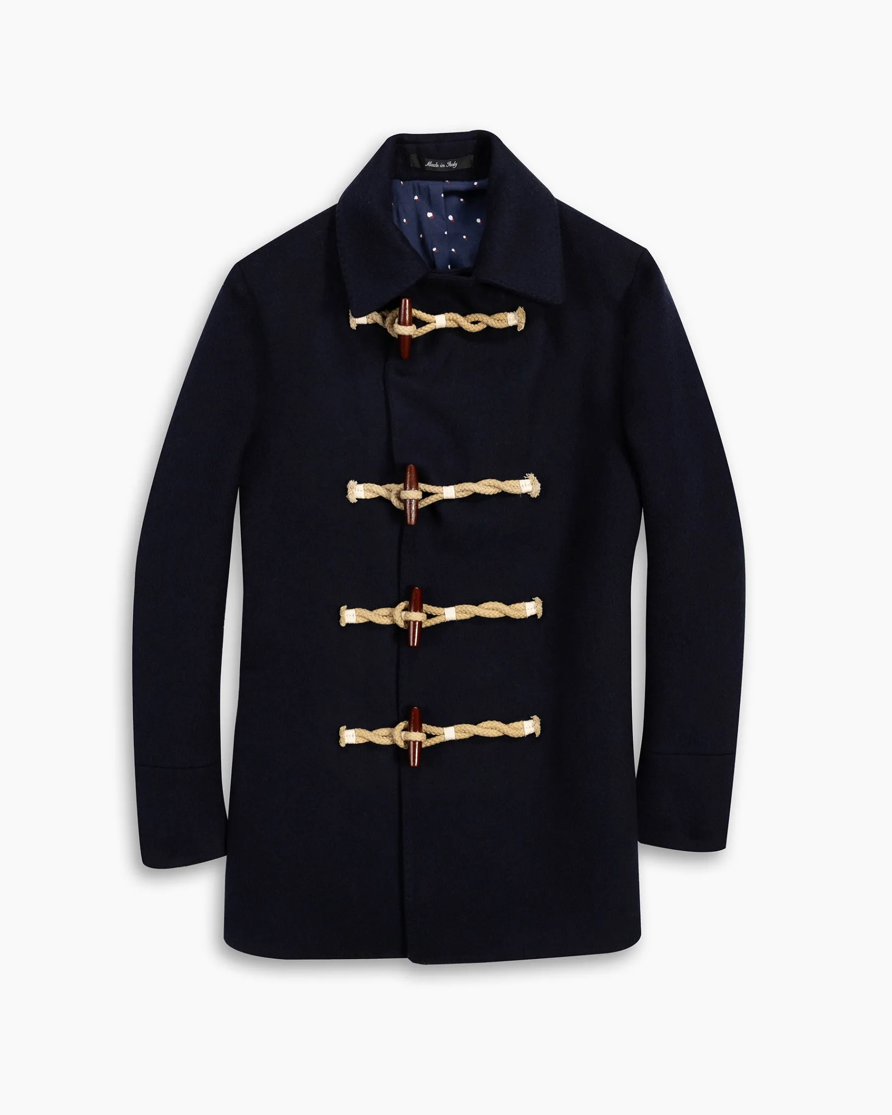 Navy Wool Toggle Peacoat