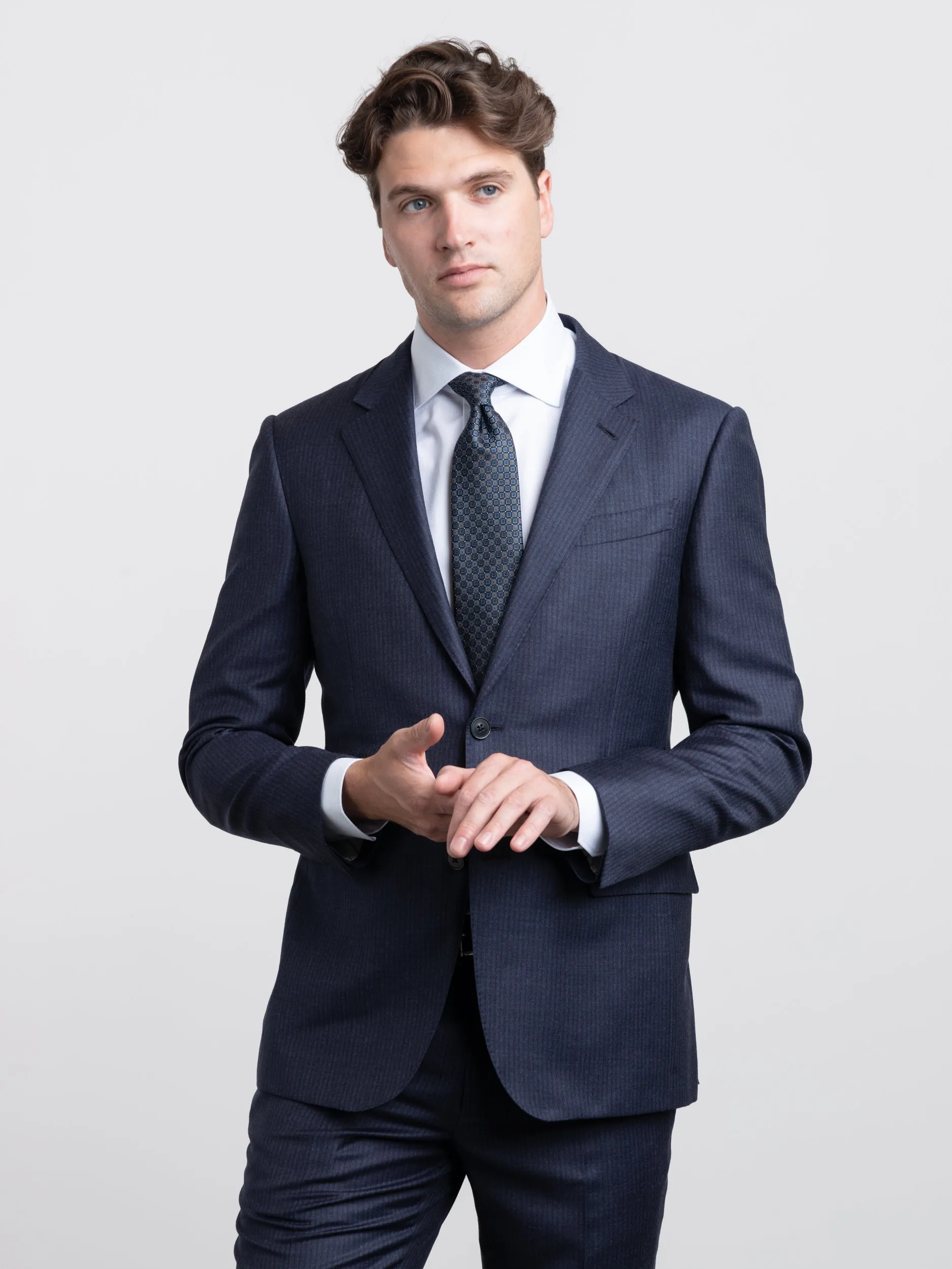 Navy Wool Trofeo™ Suit