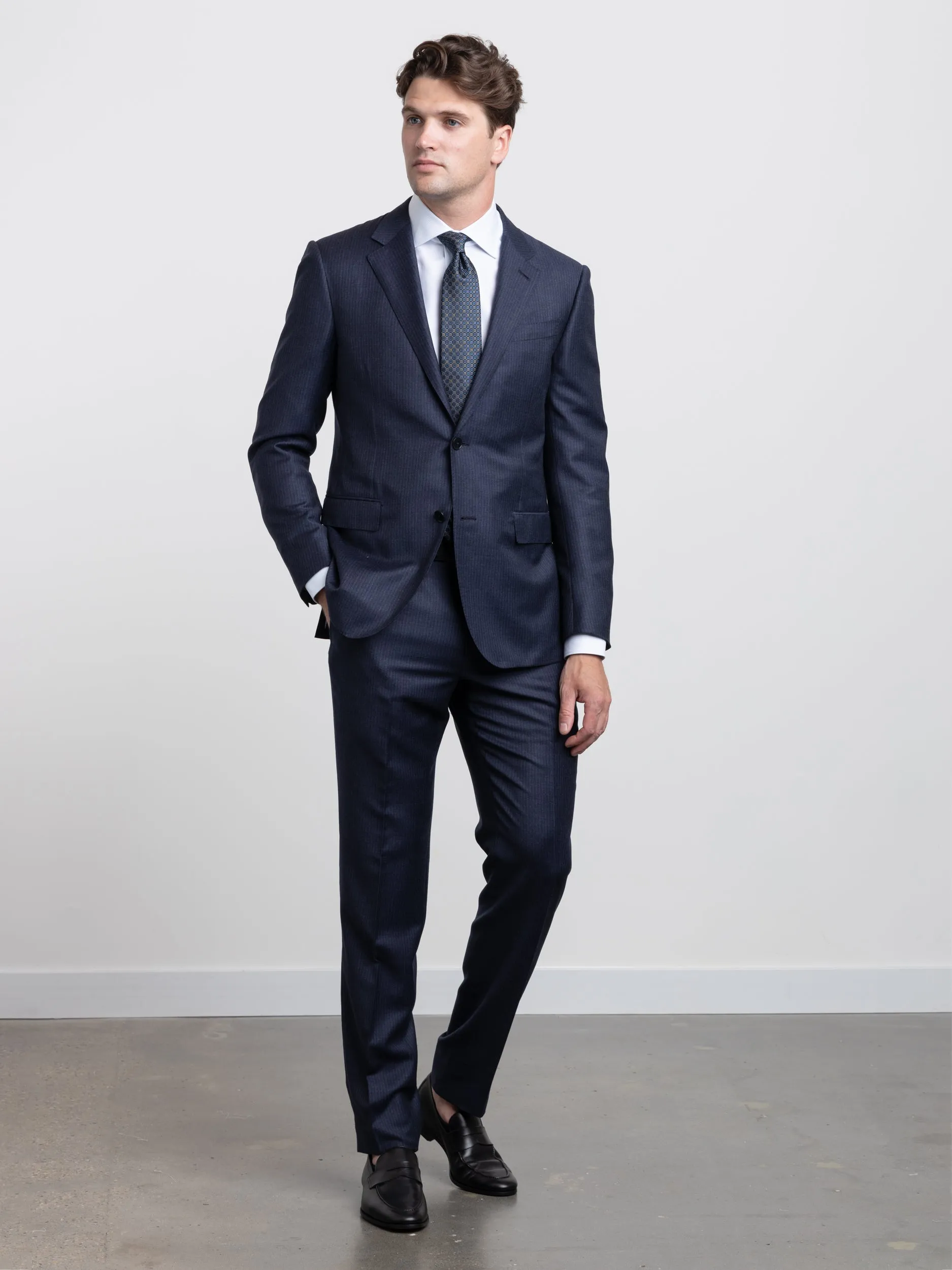 Navy Wool Trofeo™ Suit