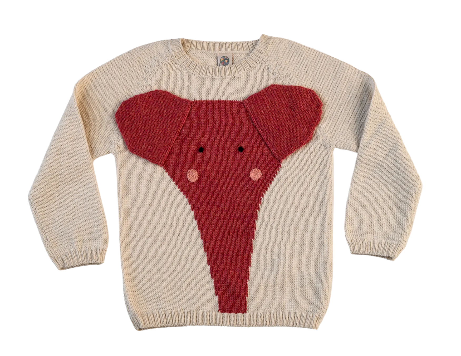 NW627 PEONY CLASSIC ELEPHANT SWEATER