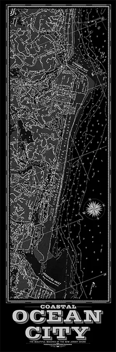 Ocean City Nautical Chart