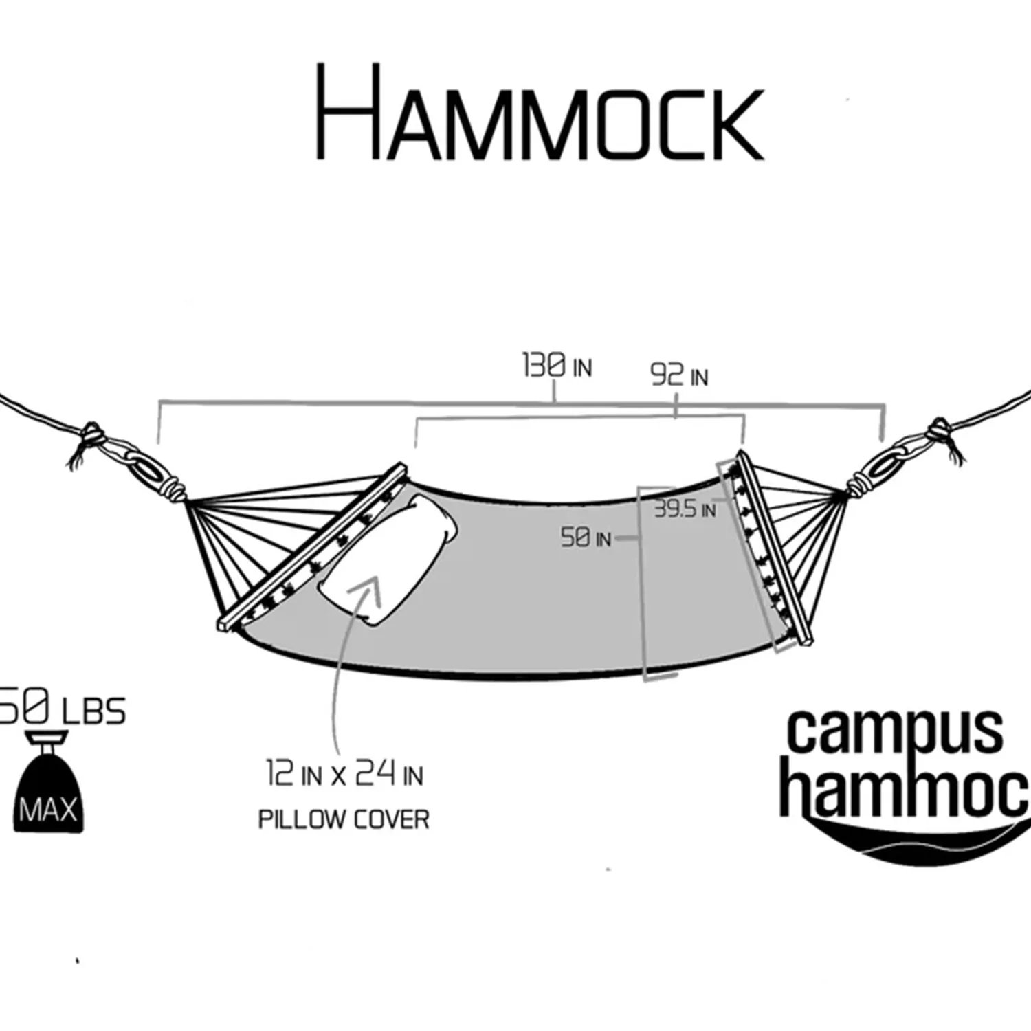 Ohio State Buckeyes Athletic Logo Hammock