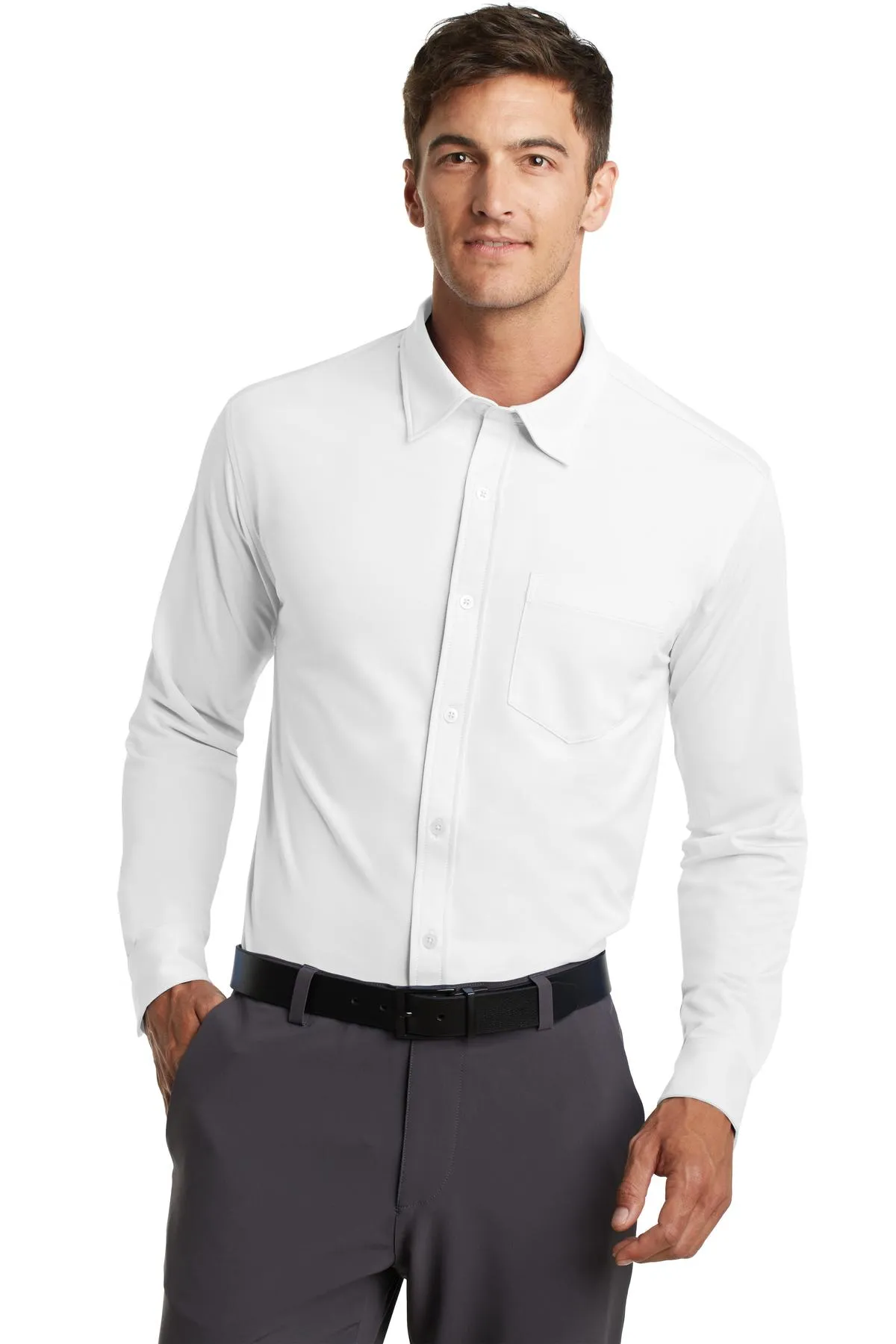 Port Authority¬Æ Dimension Knit Dress Shirt. K570