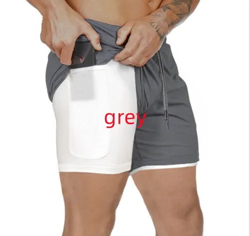 Quick Drying Compression Shorts with pocket