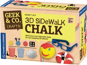 "3D Sidewalk Chalk" - Craft Kit