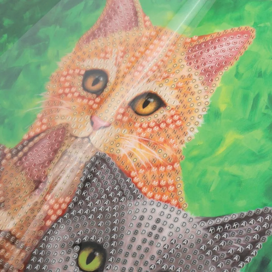 "Cat Portrait" by Rachel Froud Crystal Art Card