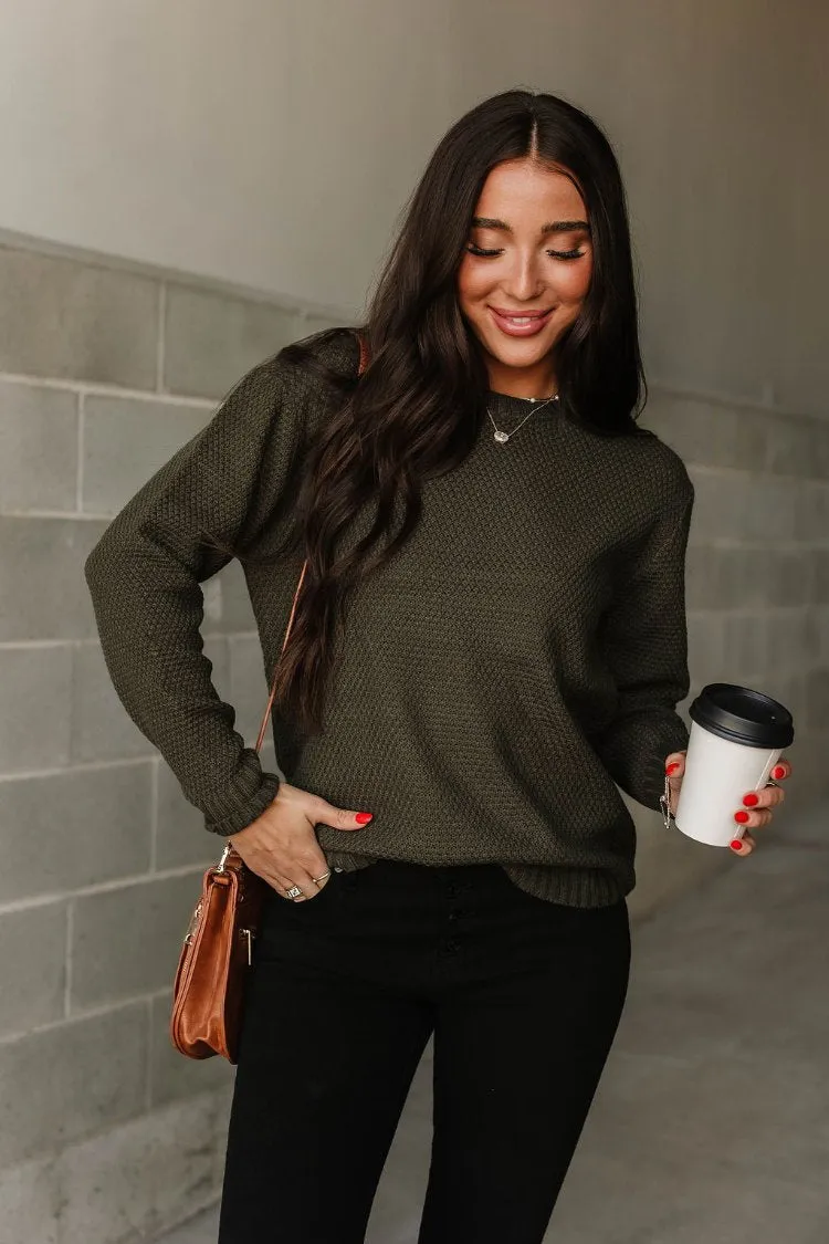 Tiffany Sweater - Olive