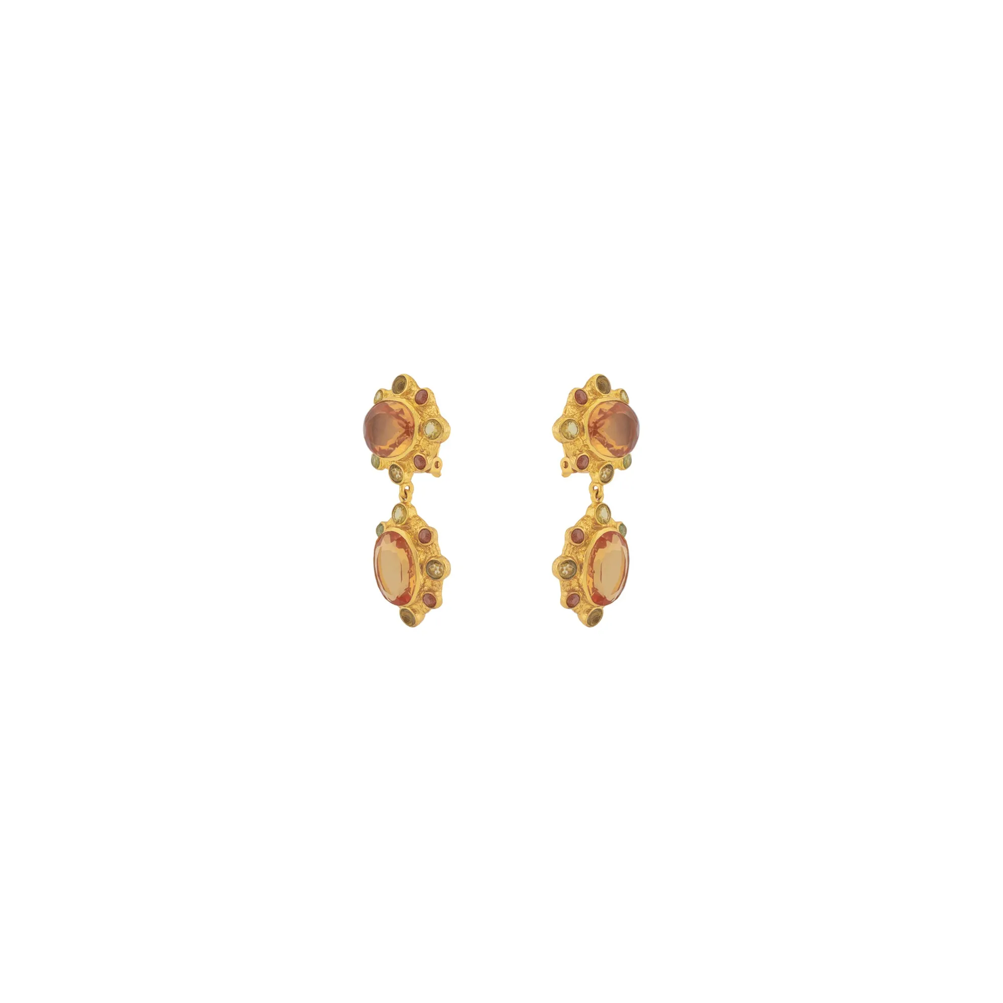 Vera Earrings Citrine Quartz